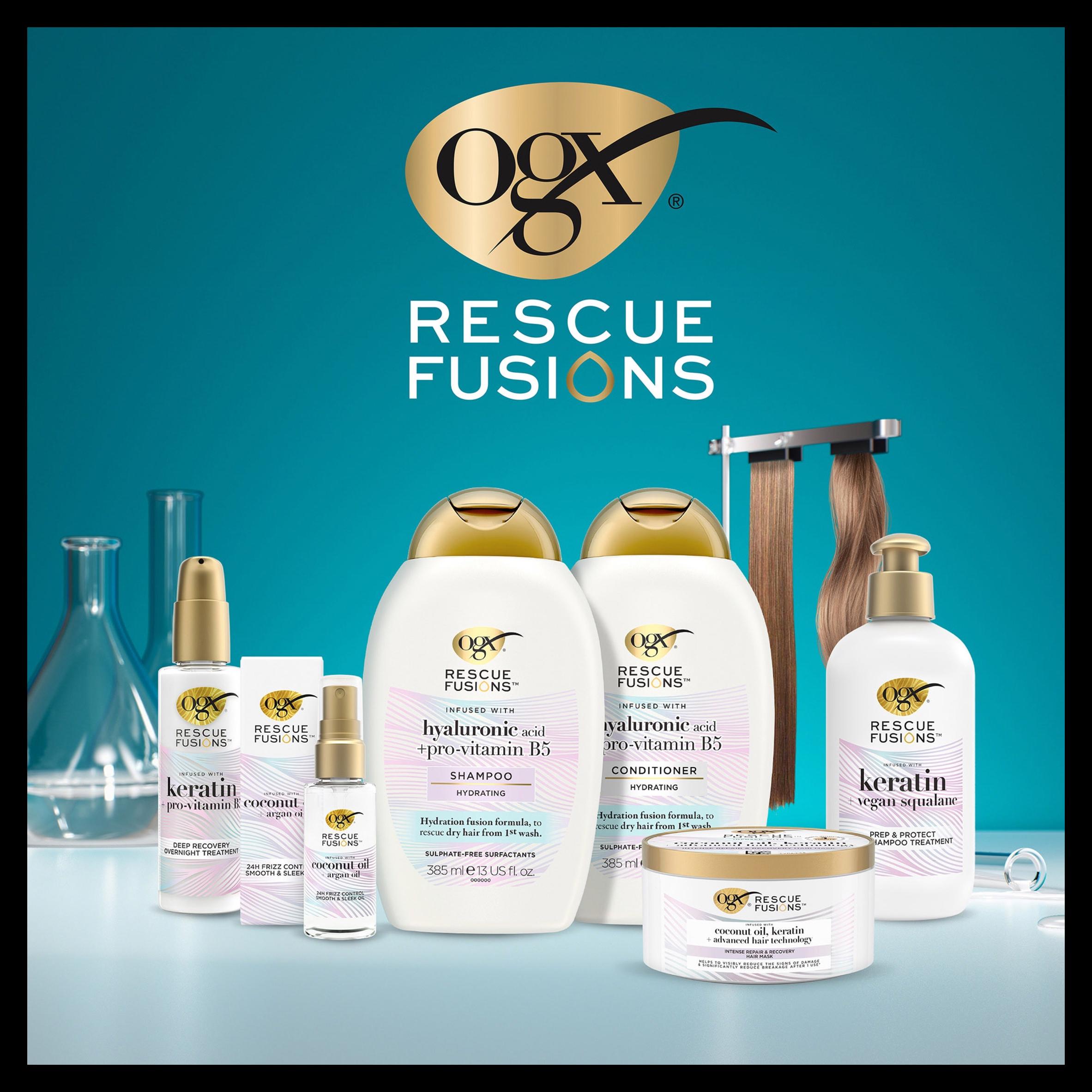 OGX Rescue Fusions Hyaluronic Acid + Pro Vitamin B5 Shampoo thumbnail 3