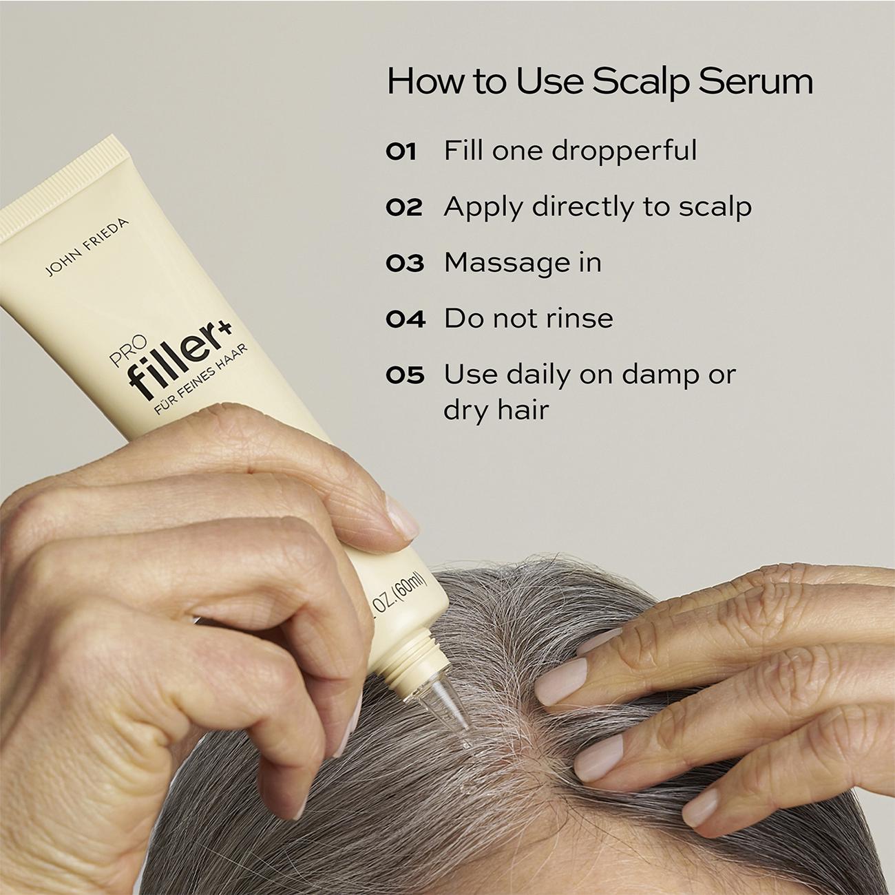 John Frieda Profiller+ Hair Growth Scalp Serum 50ml thumbnail 6