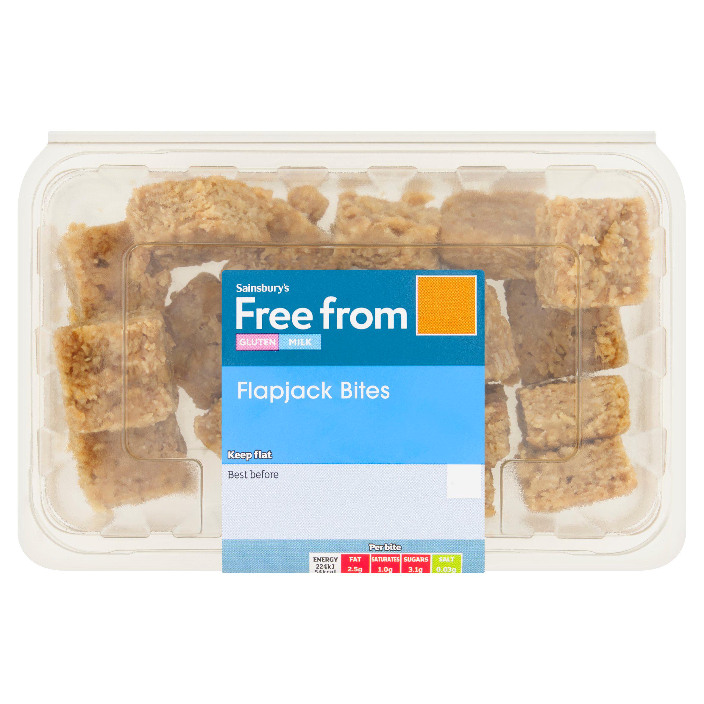 Sainsbury's Free From Flapjack Bites 240g