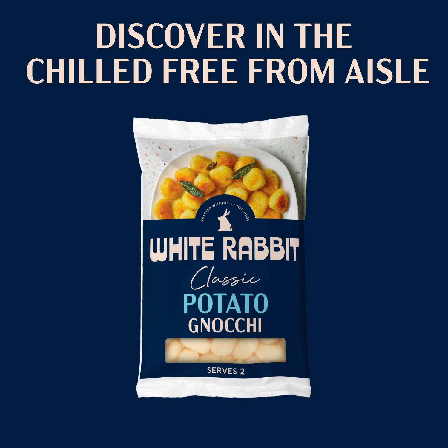 White Rabbit Gluten Free Classic Fresh Potato Gnocchi 350g thumbnail 4