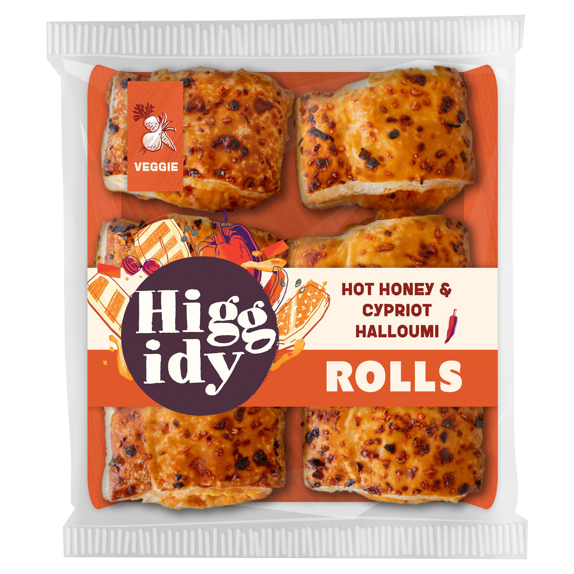 Higgidy Halloumi & Hot Honey Roll