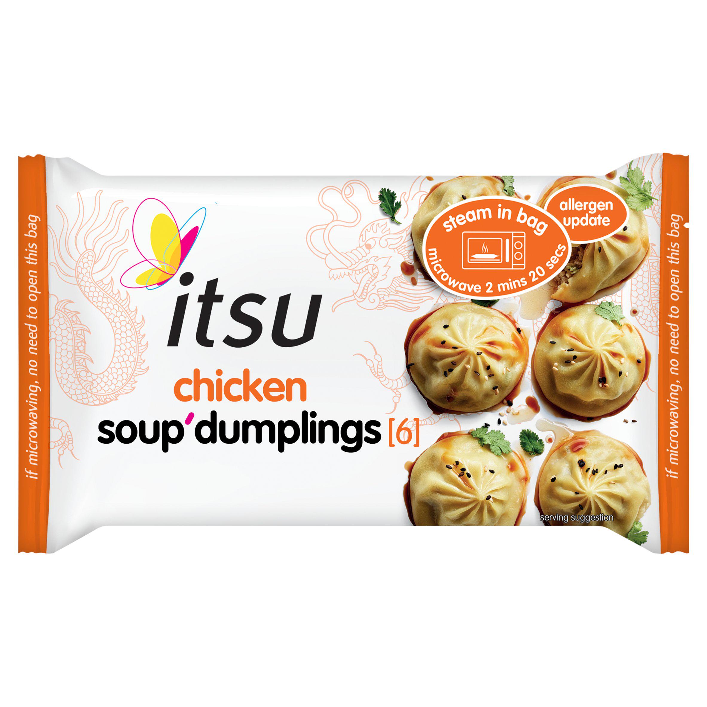 itsu Chicken Soup Dumplings