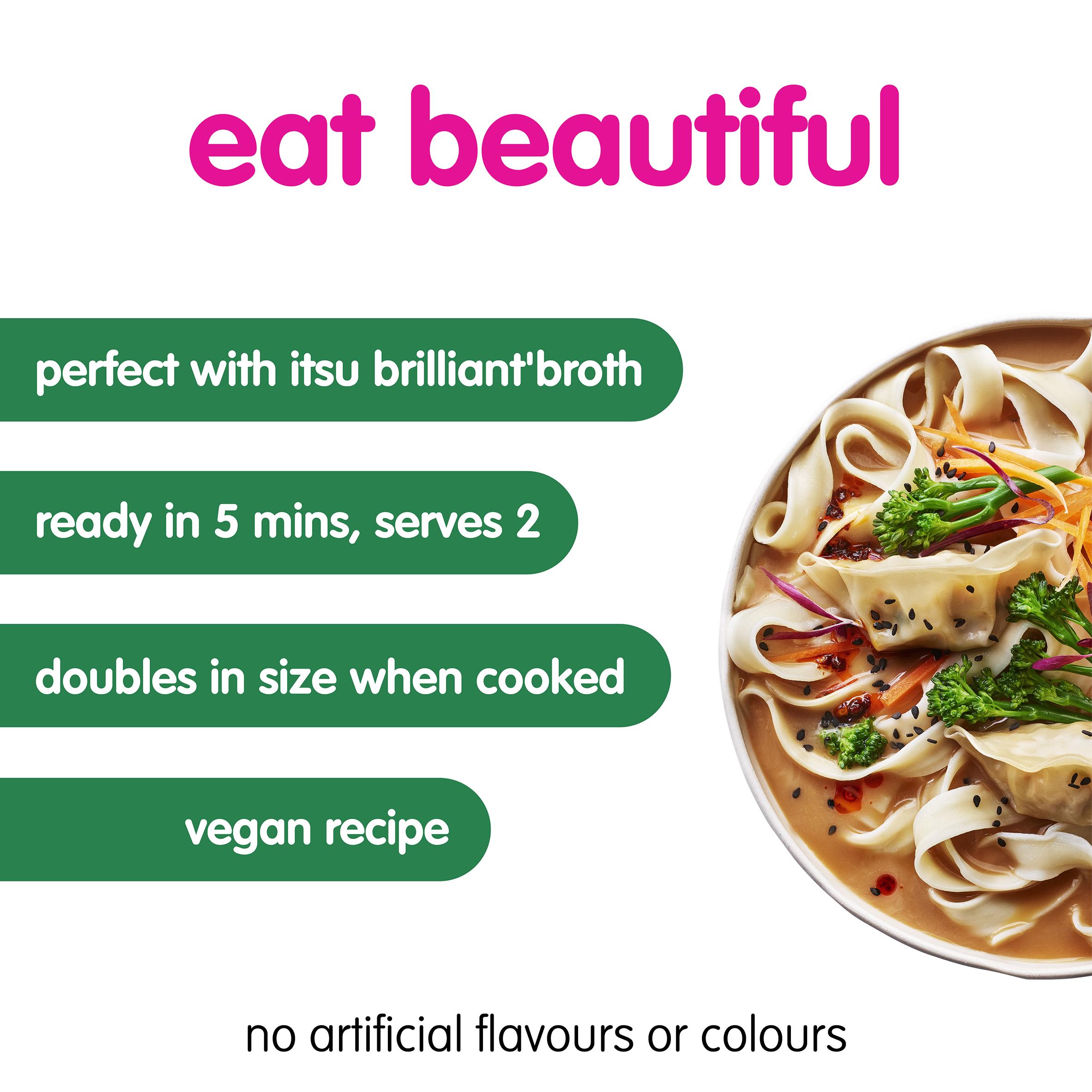 itsu Restaurant Ramen Flat Noodles 200g thumbnail 2