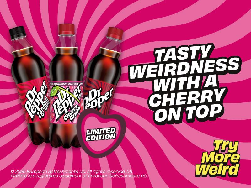 Dr Pepper Zero Cherry Crush 500ml thumbnail 2
