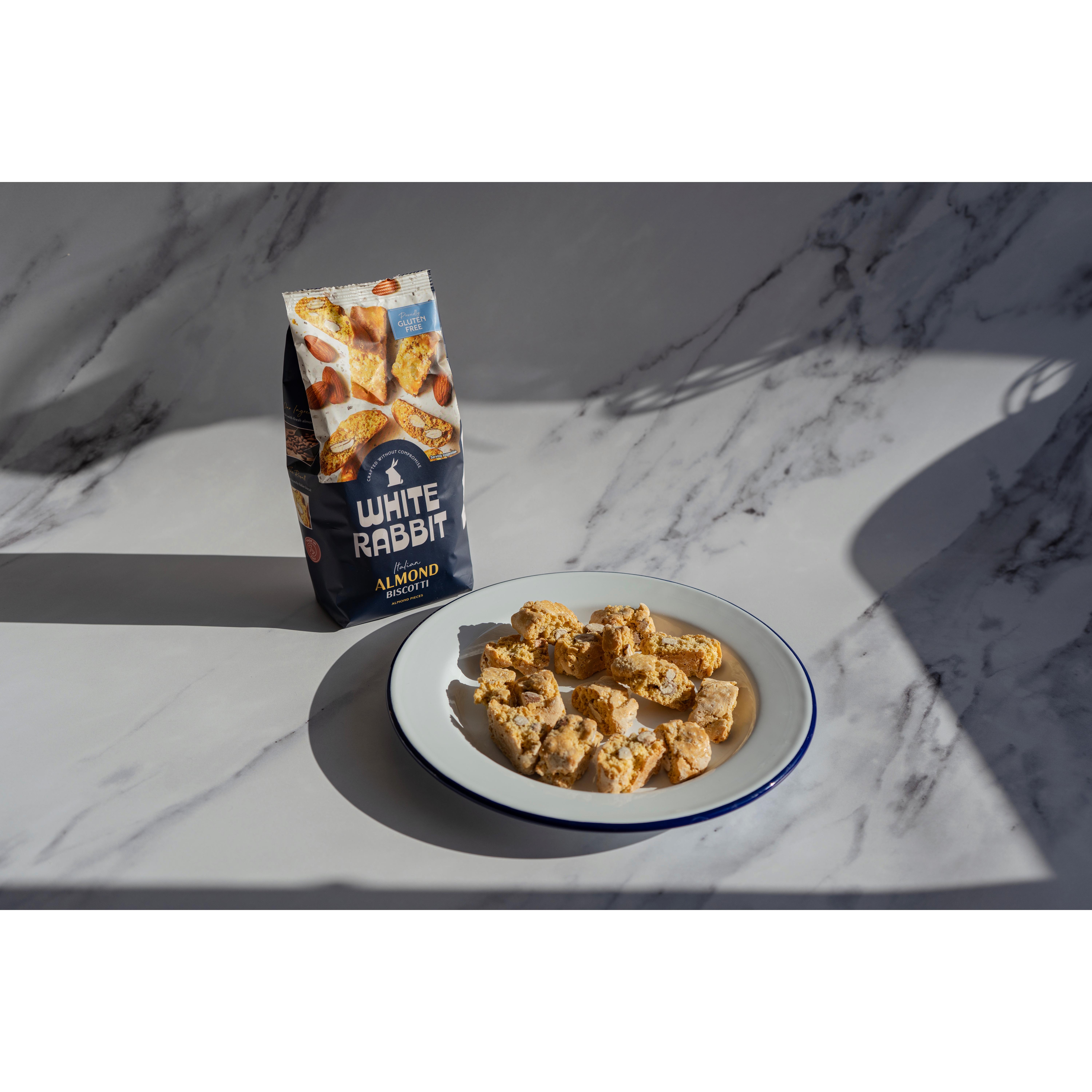 White Rabbit Gluten Free Italian Almond Biscotti 150g thumbnail 2