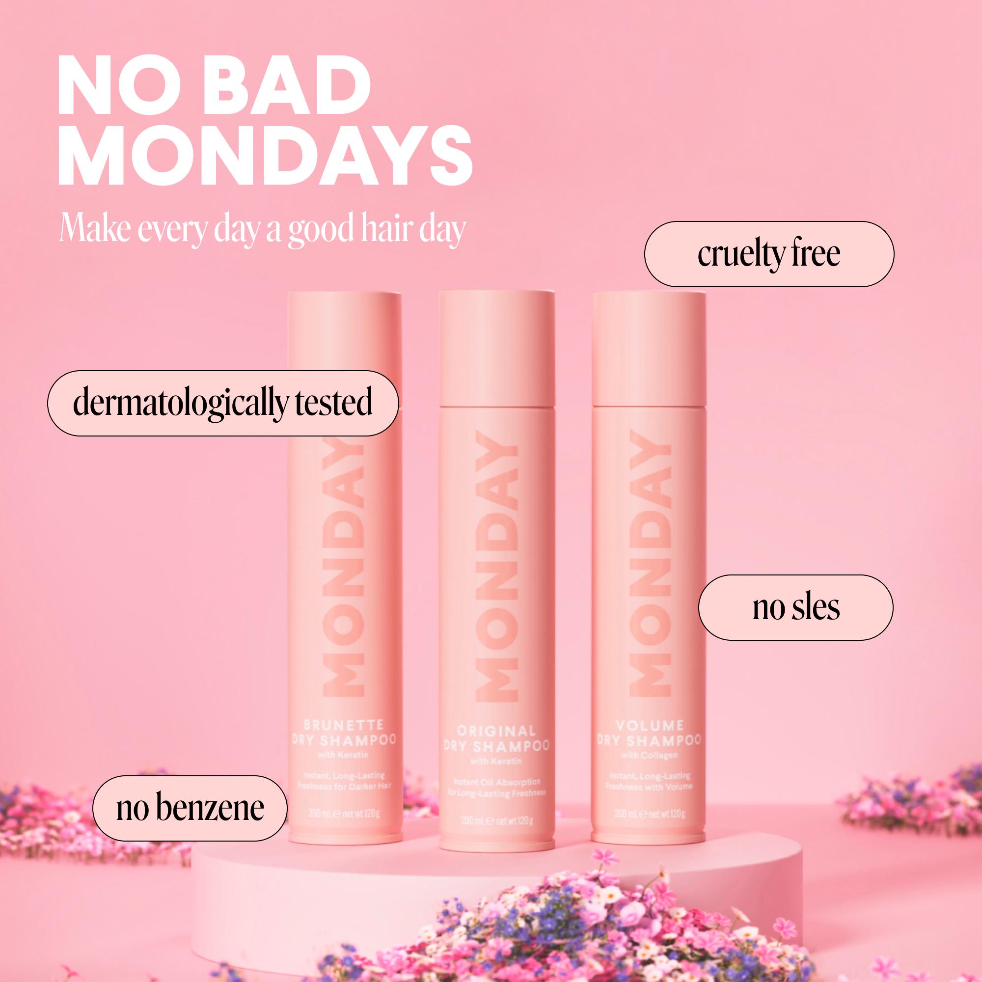 Monday Haircare Volume Dry Shampoo 200ml thumbnail 4