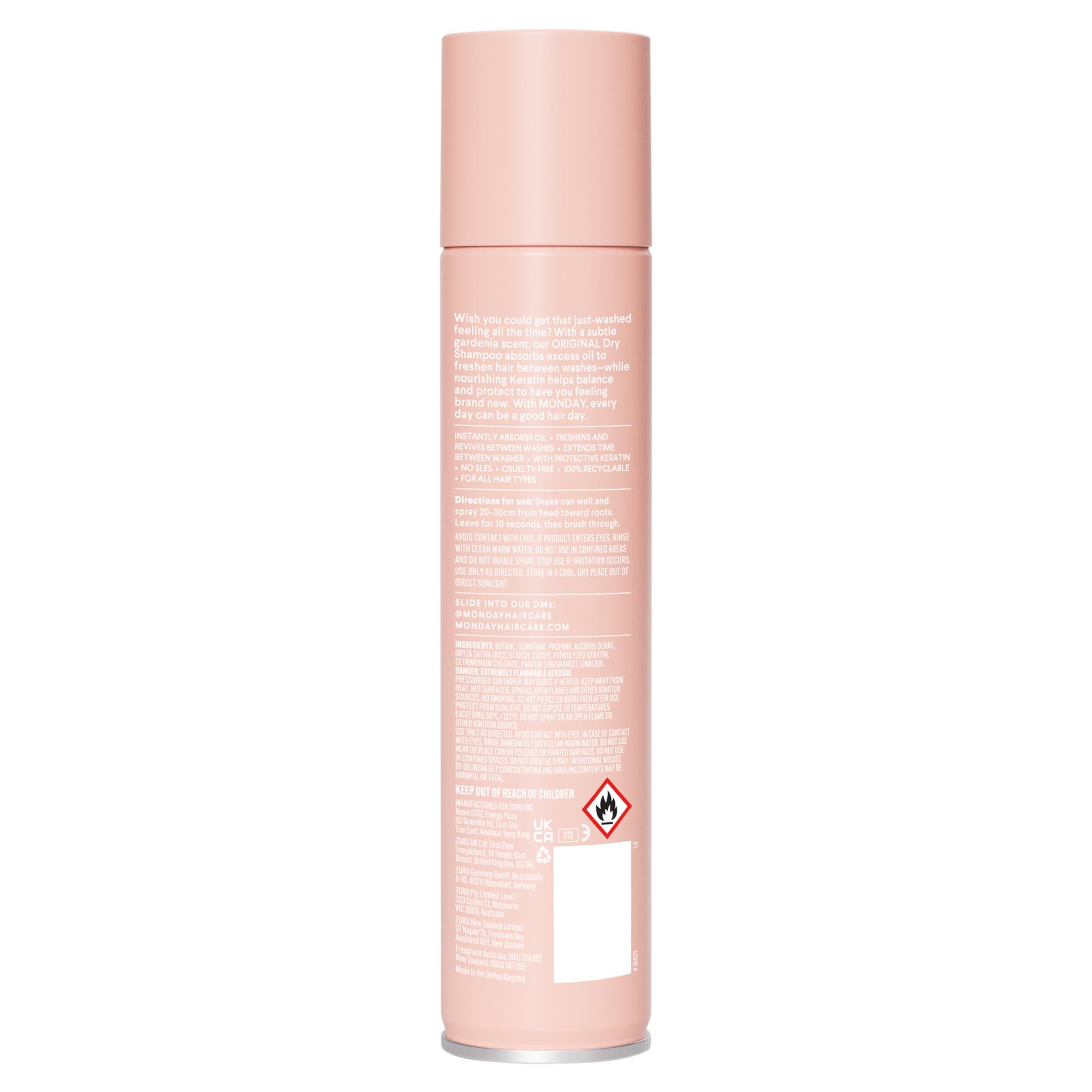 Monday Haircare Original Dry Shampoo 200ml thumbnail 2