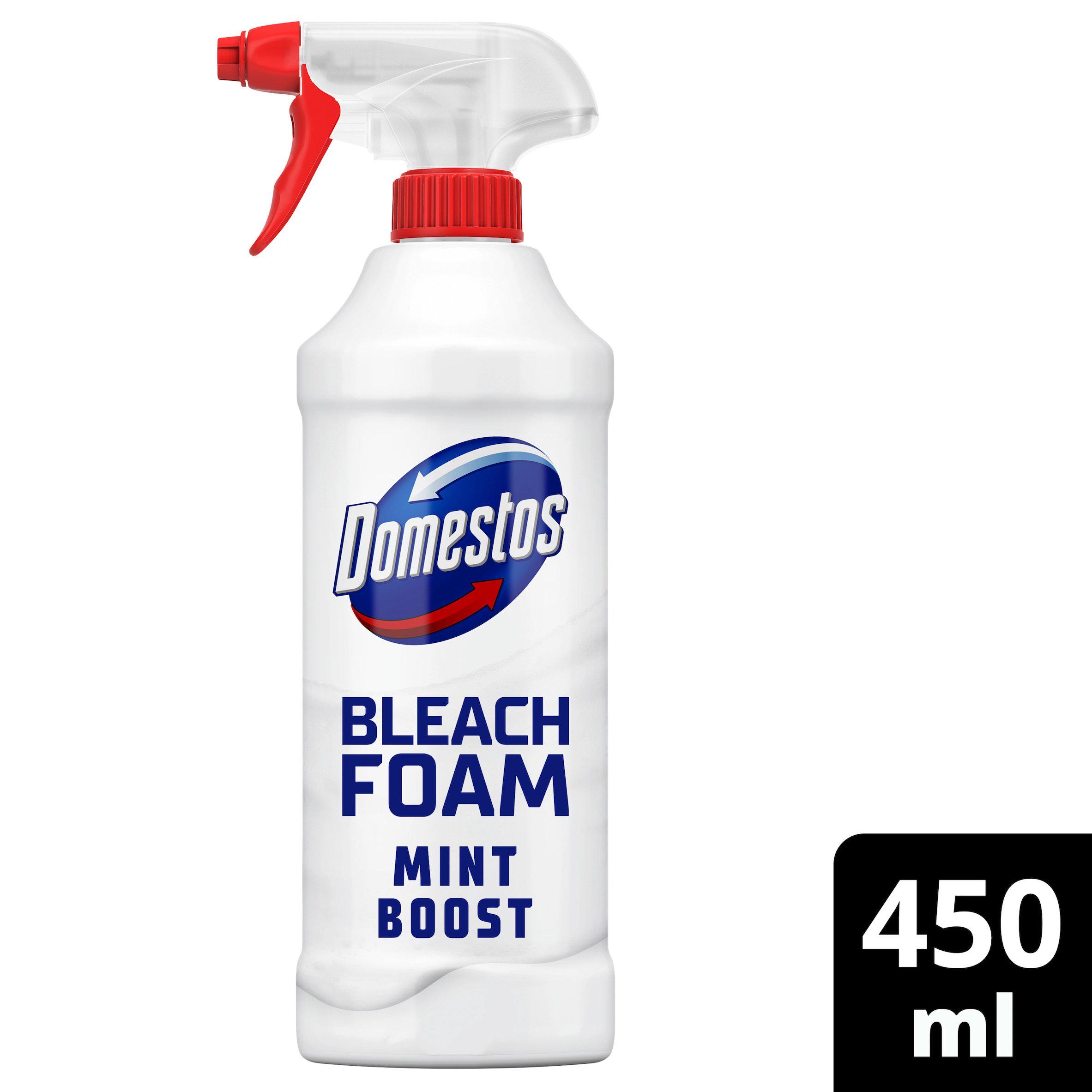 Domestos Bleach Foam Mint Boost 450ml