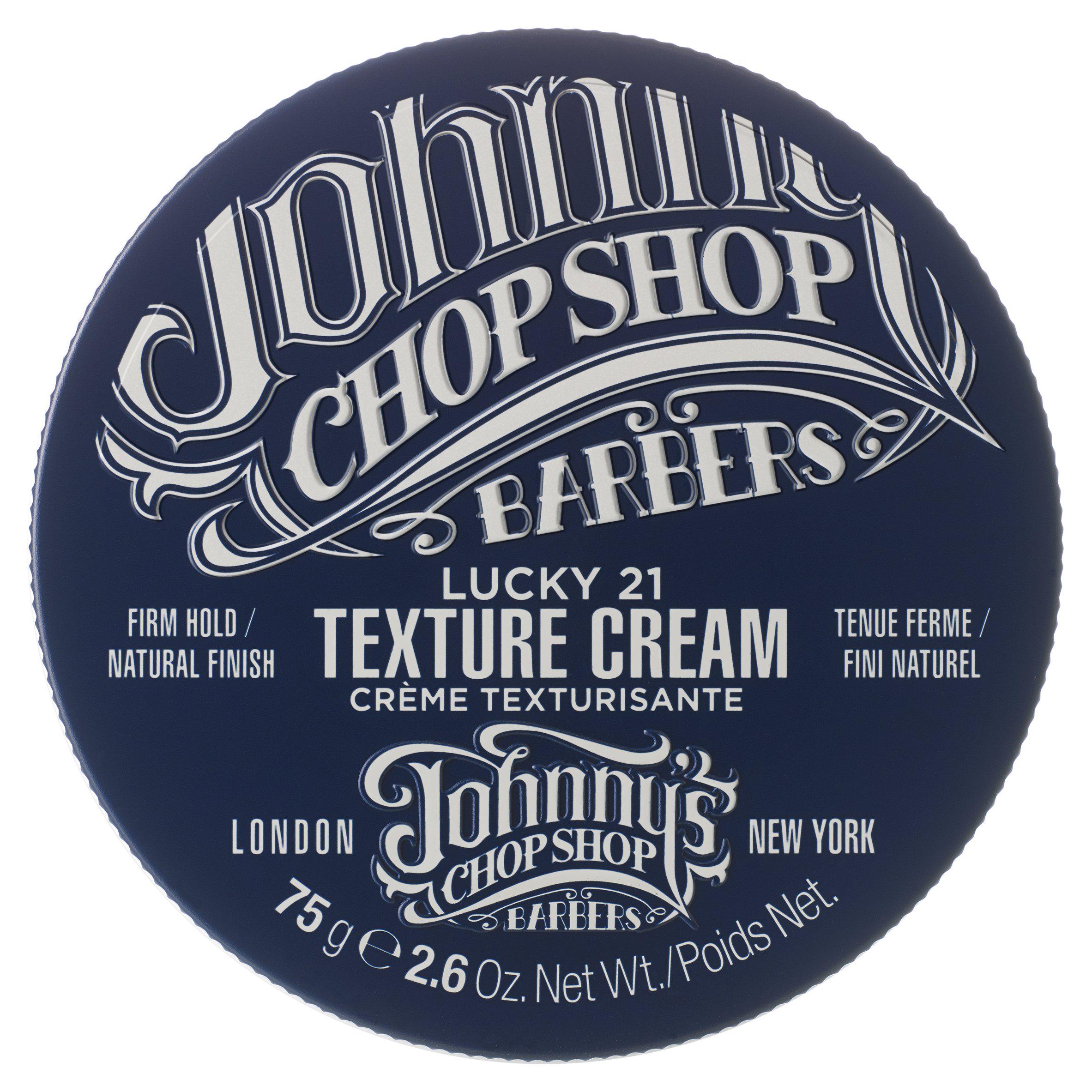 Johnny's Chop Shop Barbers Lucky 21 Texture Cream 75g
