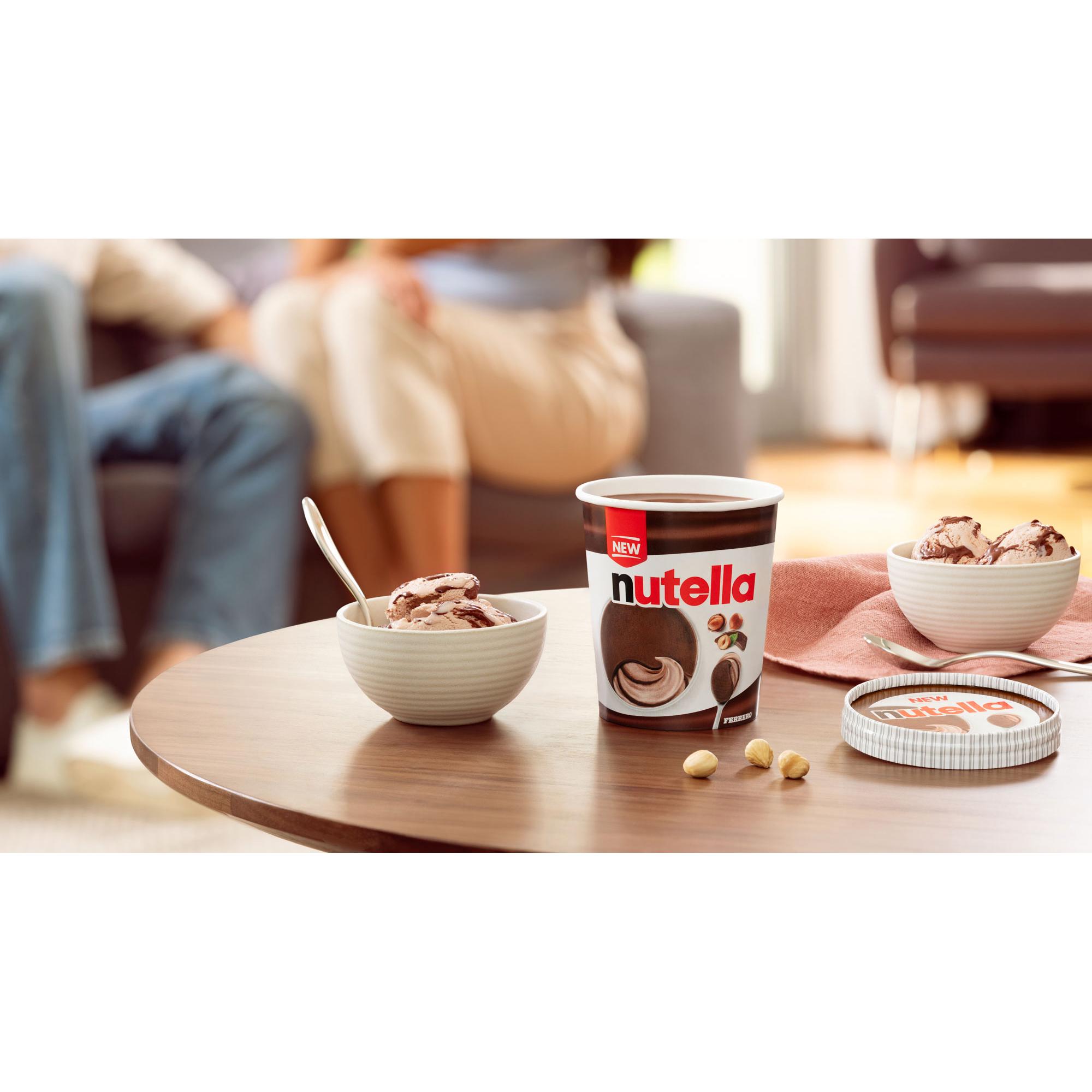Nutella Chocolate & Hazelnut Ice Cream Tub 470ml thumbnail 6