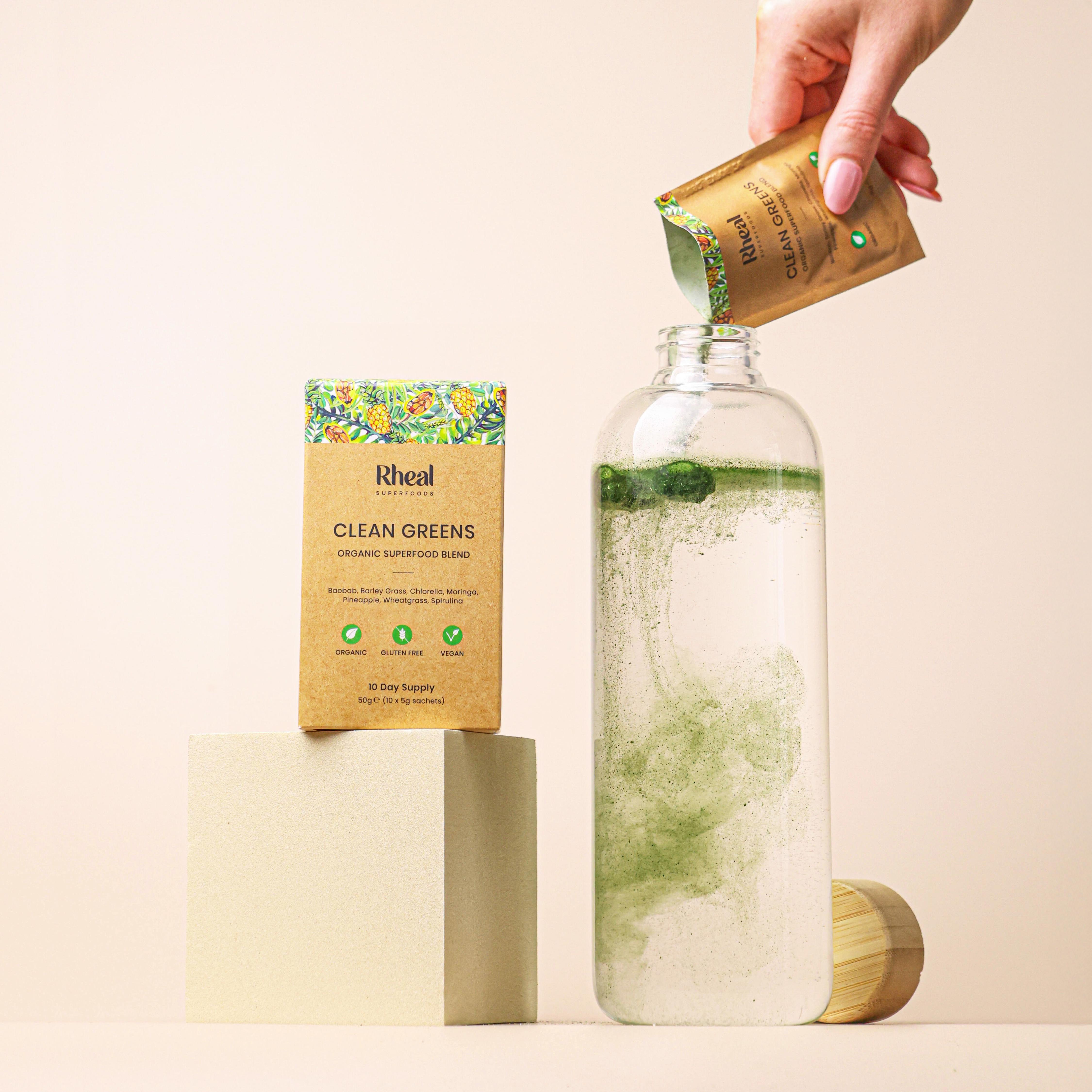 Rheal Superfoods Clean Greens 10 x 5g thumbnail 2