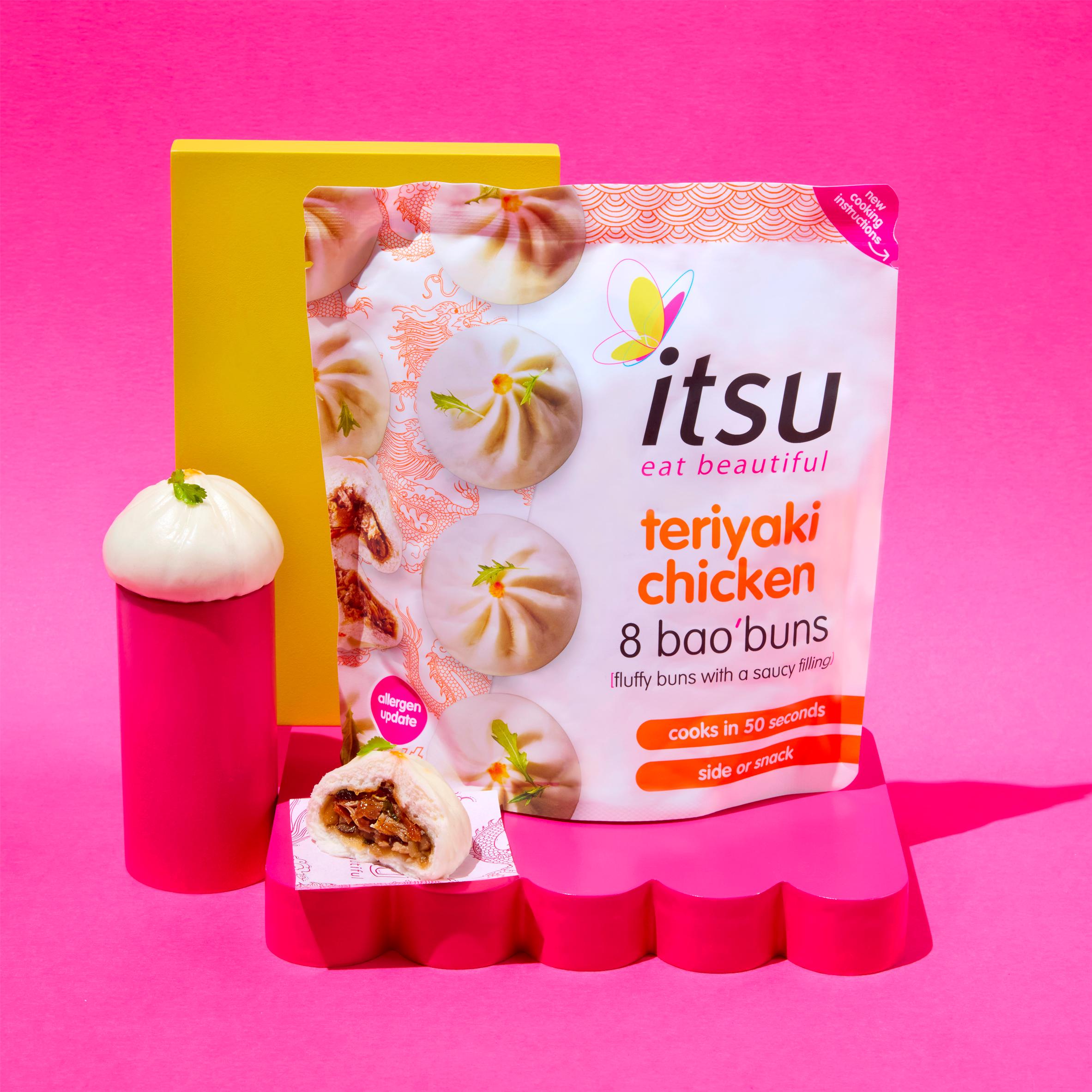 itsu Teriyaki Chicken Bao Buns x8 256g thumbnail 4