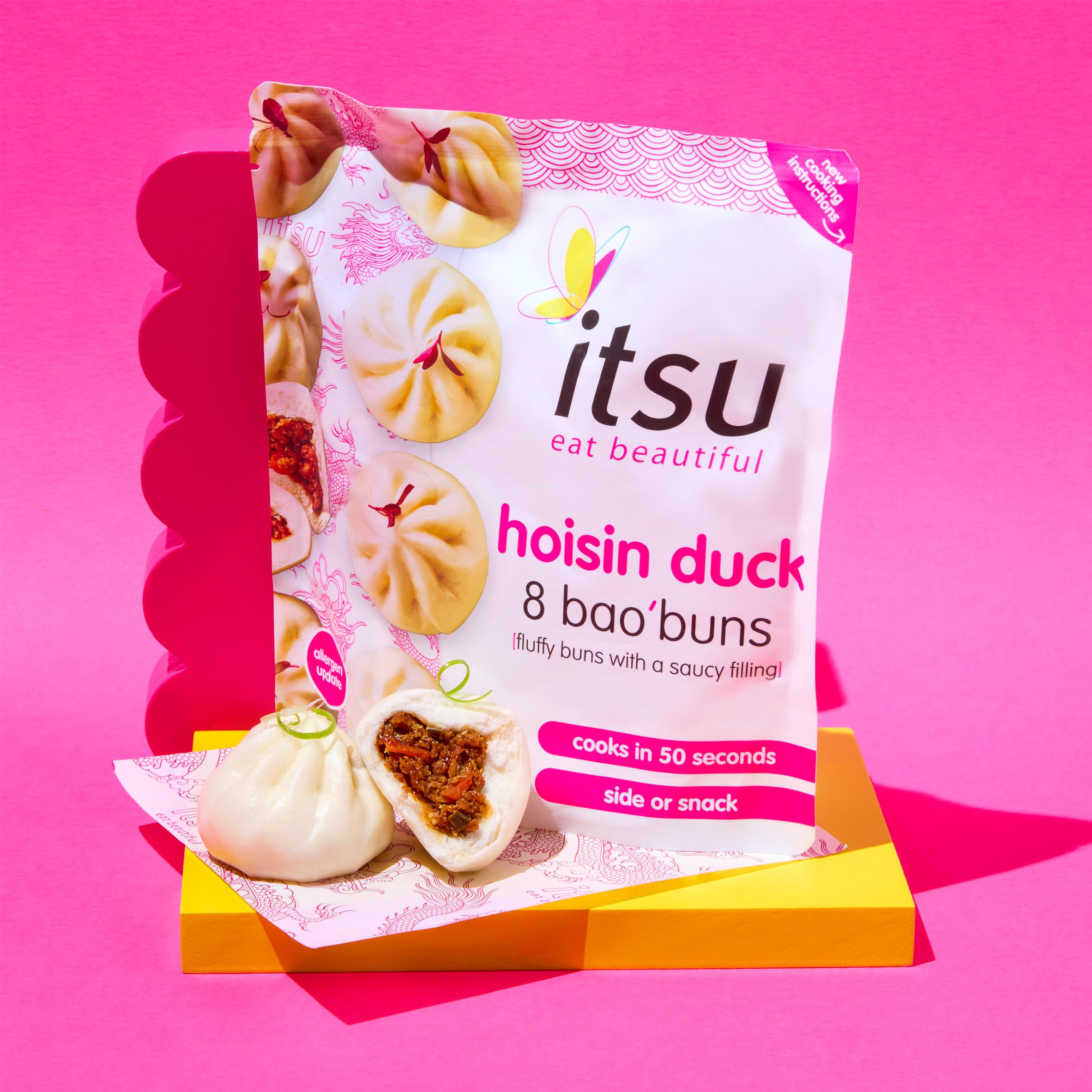 itsu Hoisin Duck Bao Buns x8 256g thumbnail 4
