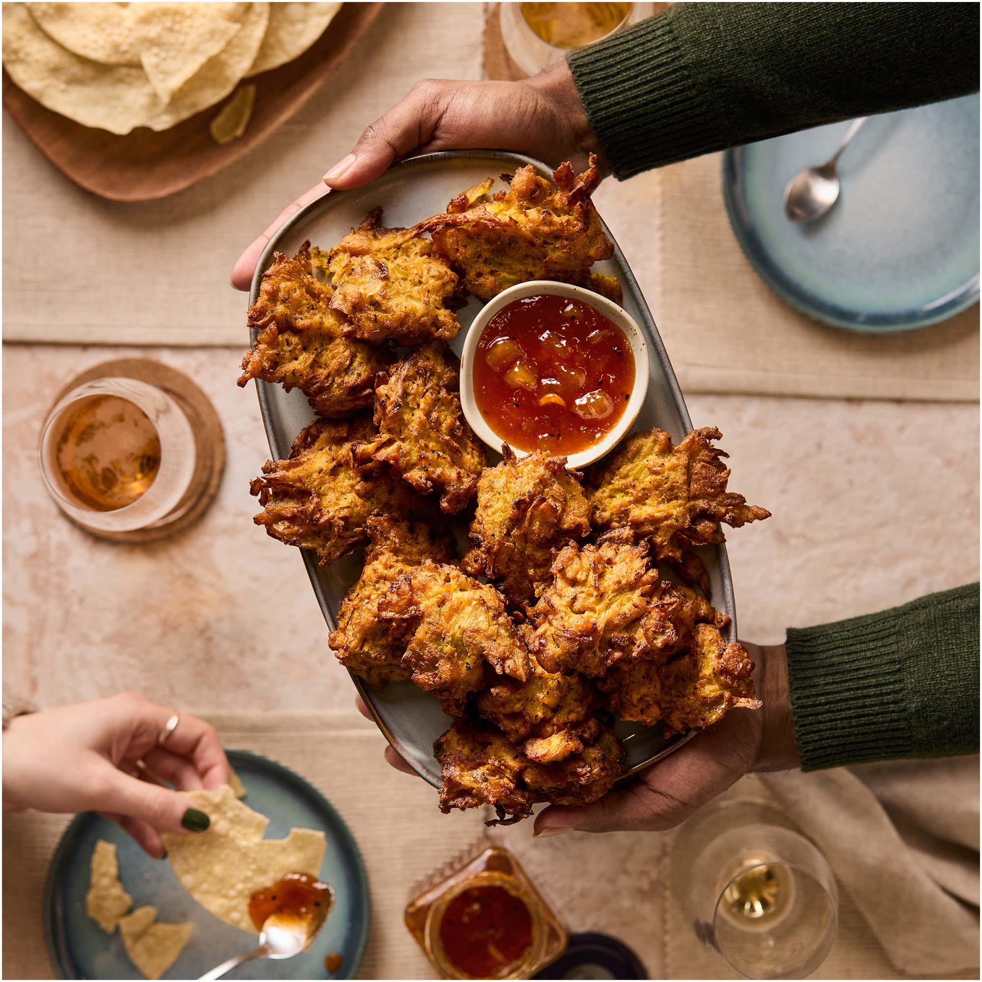 Sainsbury's Onion Bhaji, Taste the Difference 640g thumbnail 2