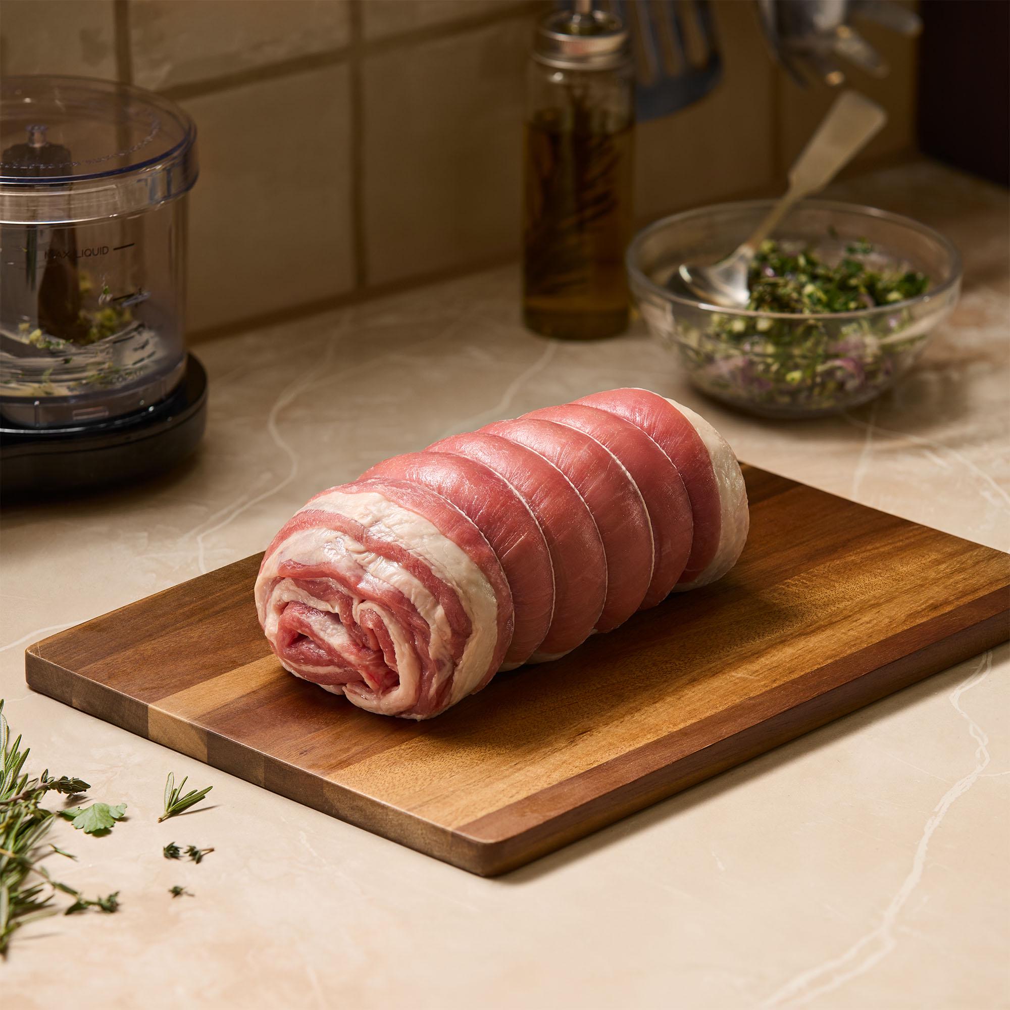 Sainsbury's Welsh Hill Rolled Lamb Belly, Taste the Difference (Approx. 900g)