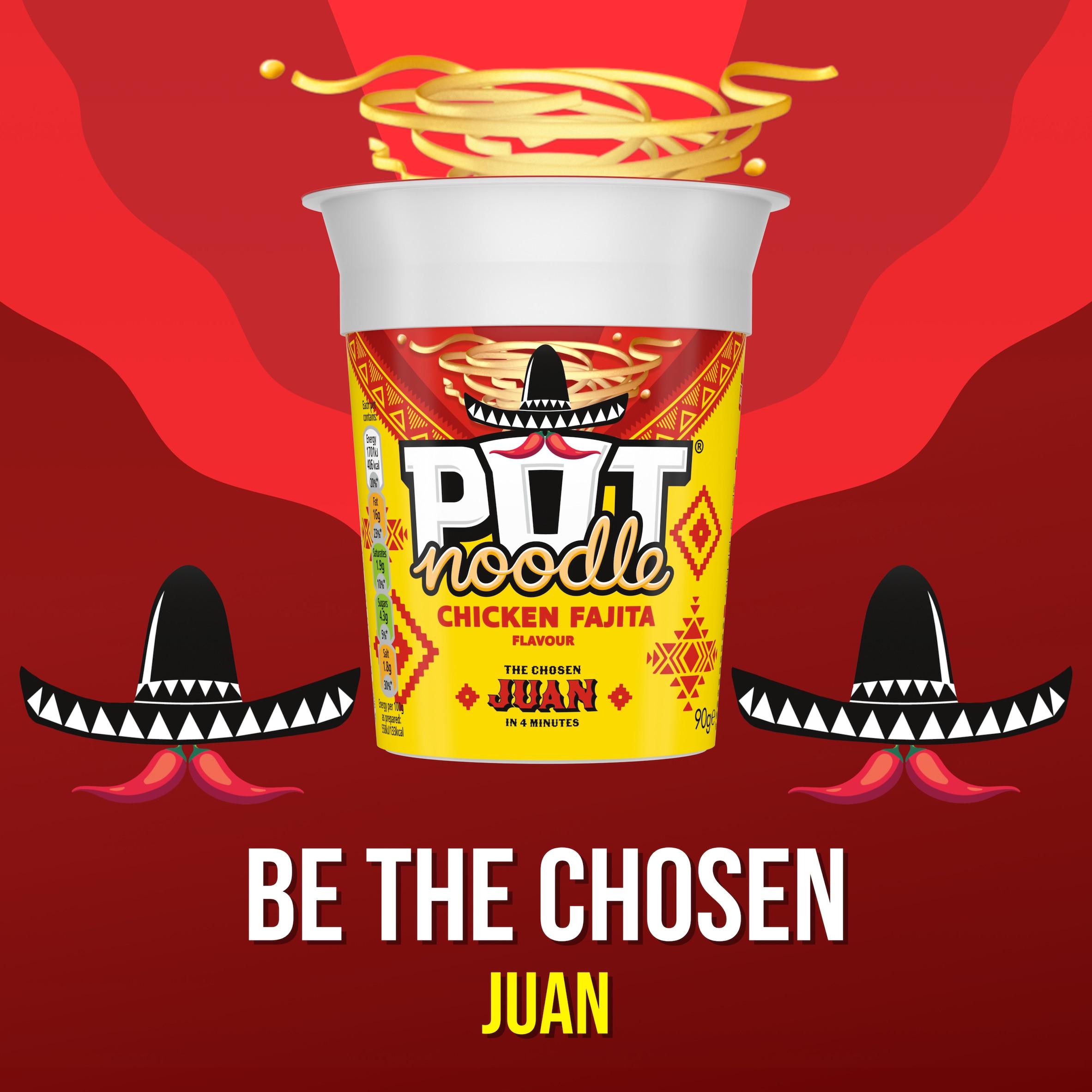 Pot Noodle Standard Snack Pot Chicken Fajita 90g thumbnail 4