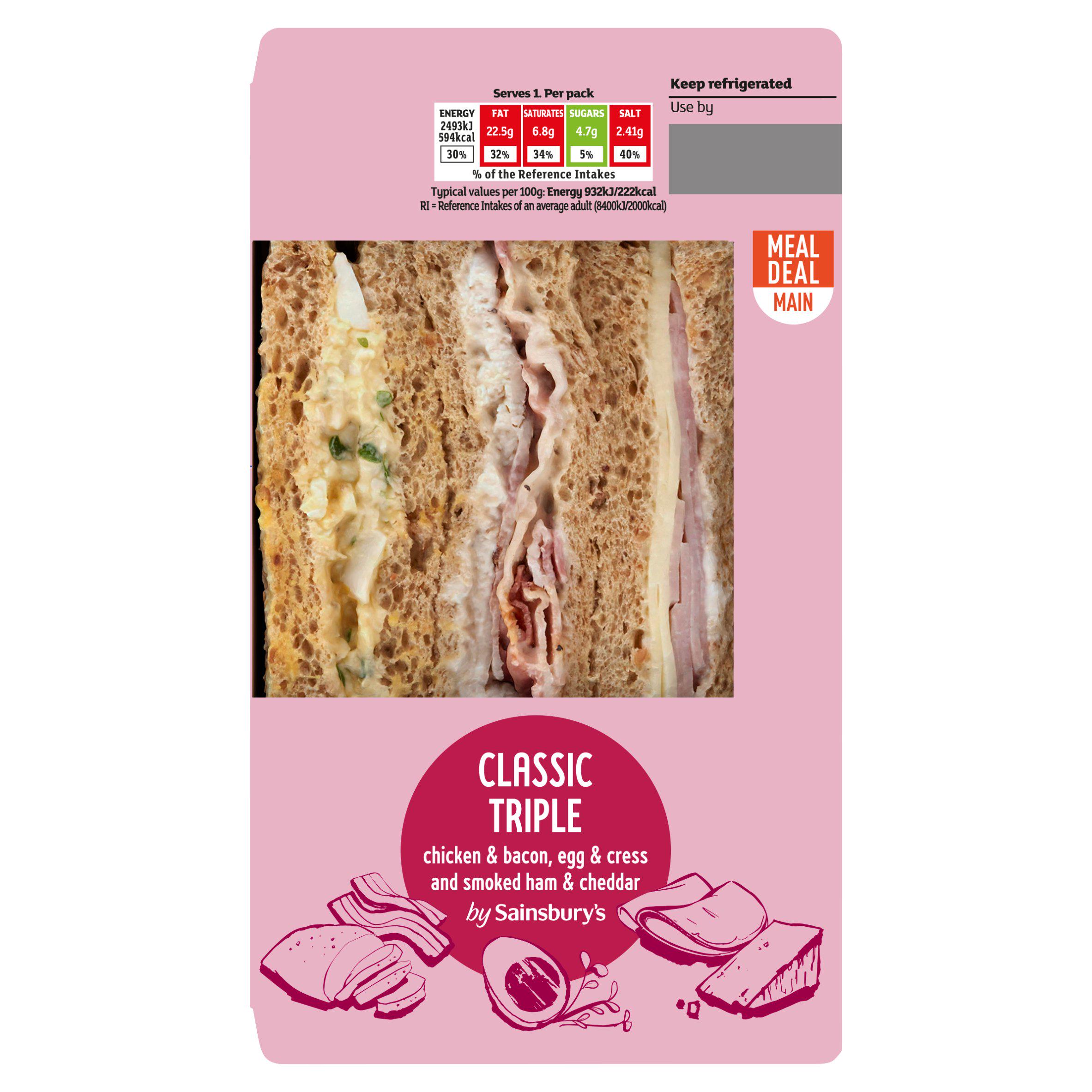 Sainsbury's Summer Picnic Triple