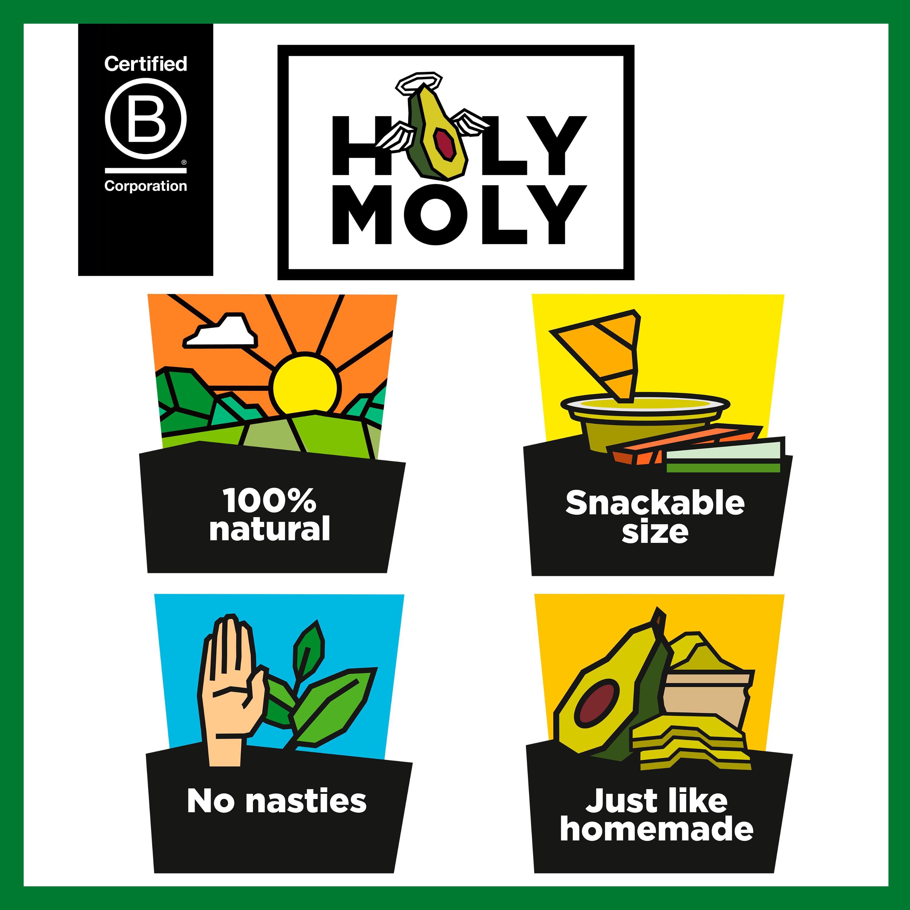 Holy Moly Guacamole Chip & Dip 77g thumbnail 3