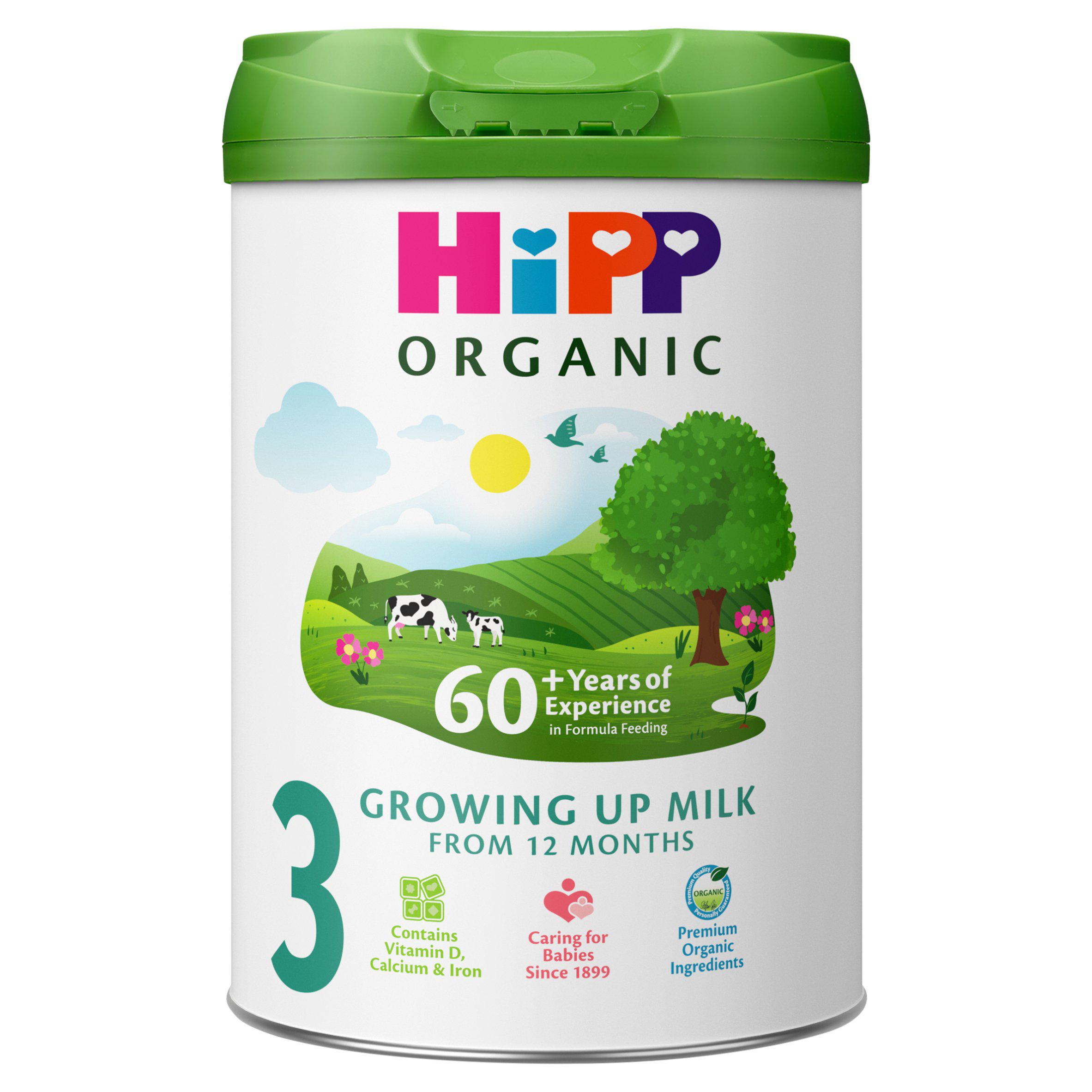 HiPP Organic 3 Growing up Baby Milk Powder Formula From 12 Months