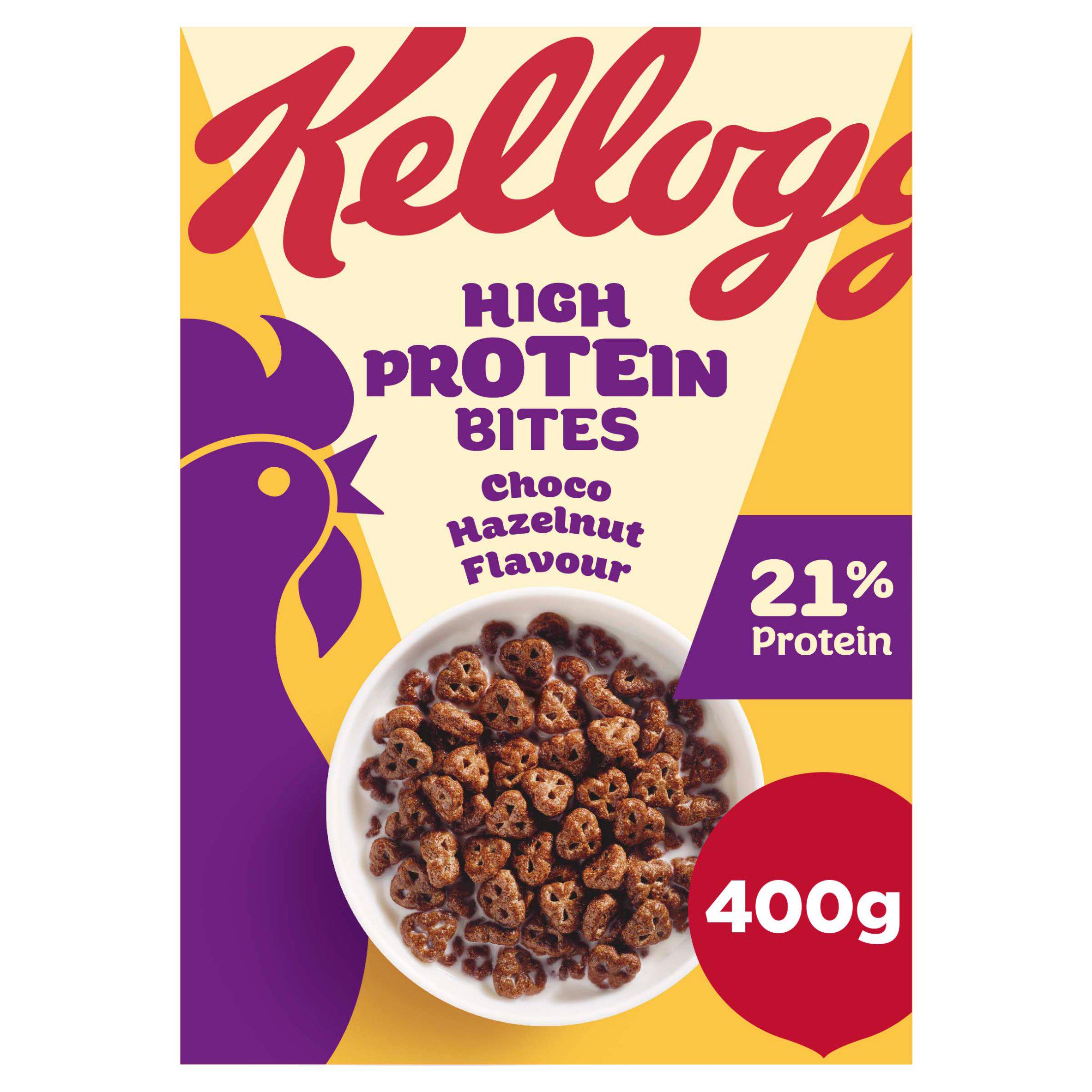 Kellogg's High Protein Bites Chocolate Cereal 400g