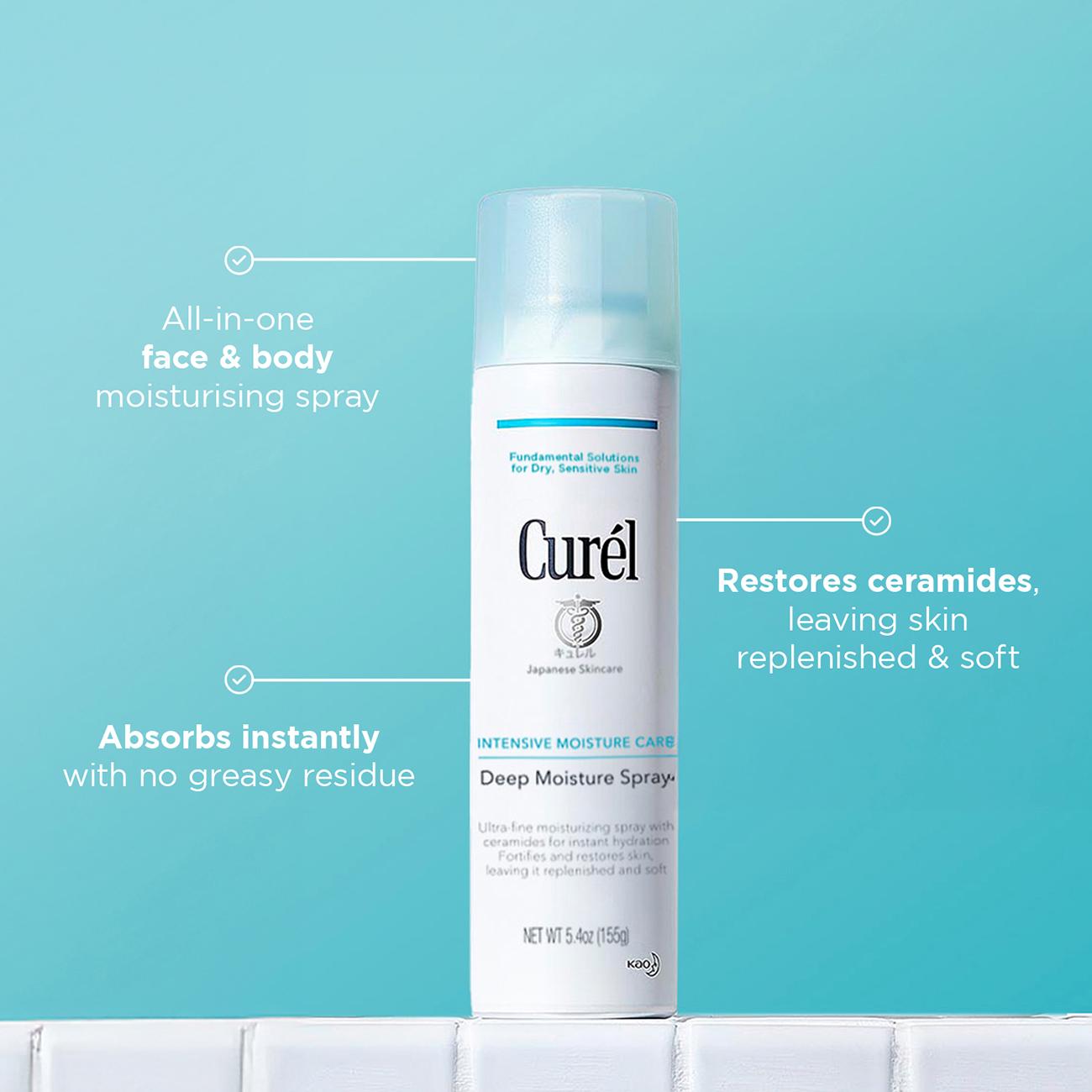 Curél Deep Moisture Spray Mini for Dry Sensitive Skin 60g thumbnail 3