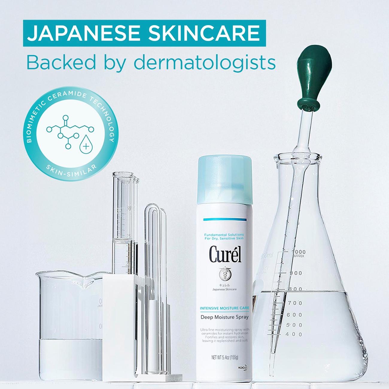 Curél Deep Moisture Spray Mini for Dry Sensitive Skin 60g thumbnail 5