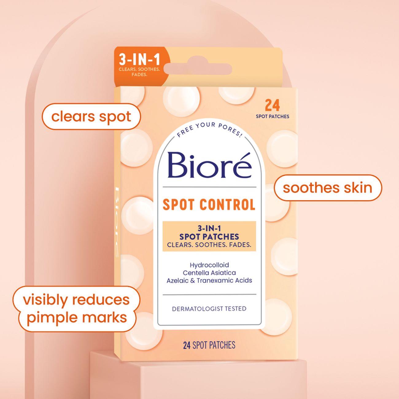 Biore Spot Control 3in1 Spot Patches x24 thumbnail 2