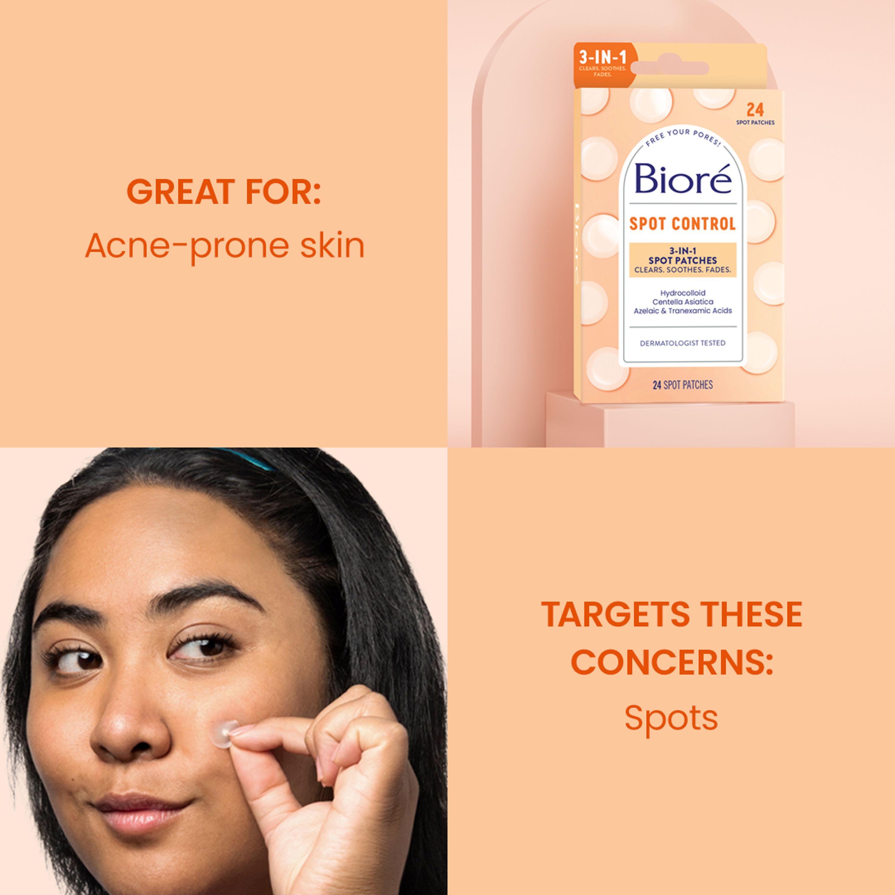 Biore Spot Control 3in1 Spot Patches x24 thumbnail 3