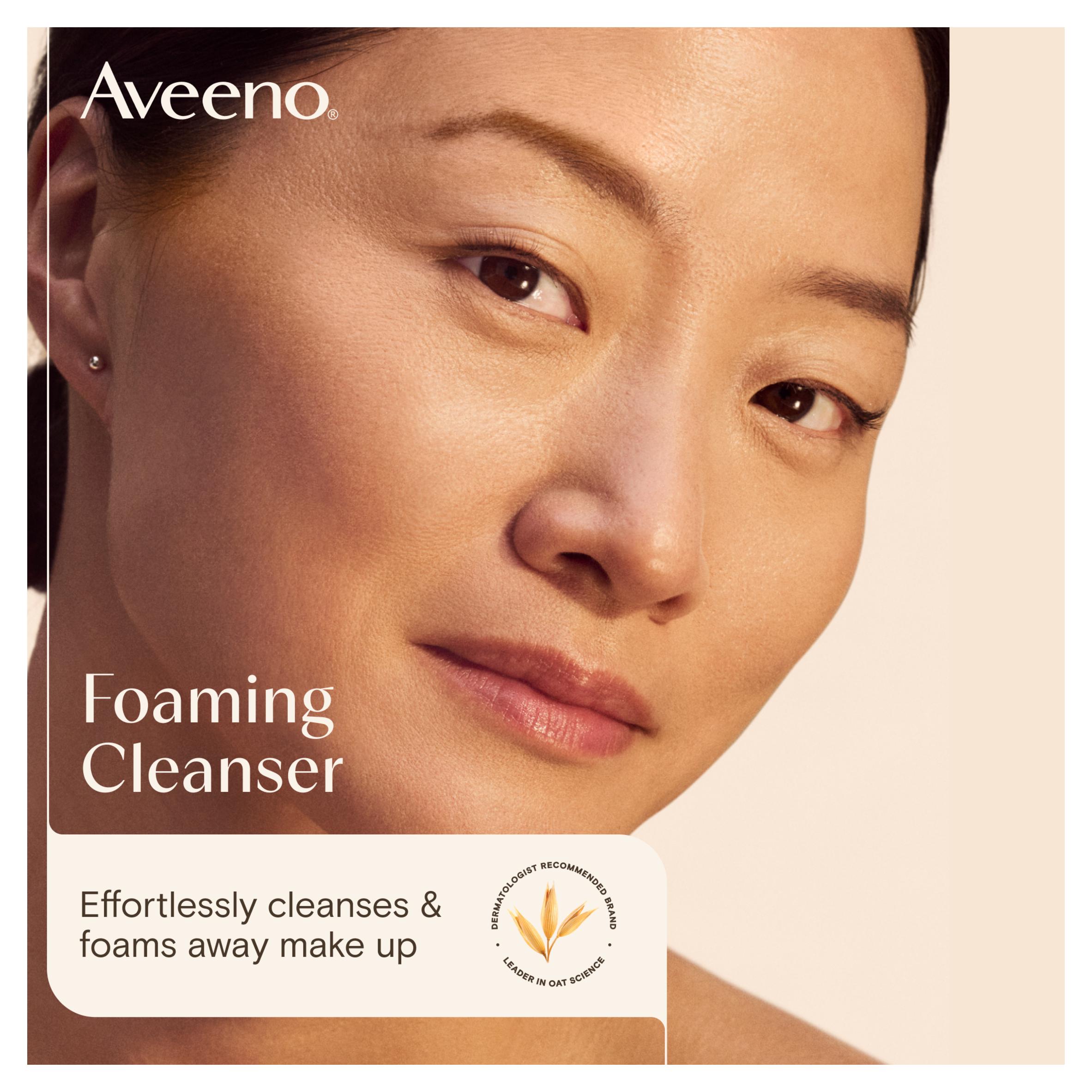 Aveeno Face Calm + Restore Foaming Cleanser 200ml thumbnail 2