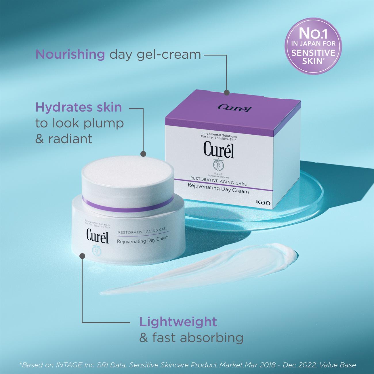 Curél Rejuvenating Day Cream for Dry Sensitive Skin 38ml thumbnail 3