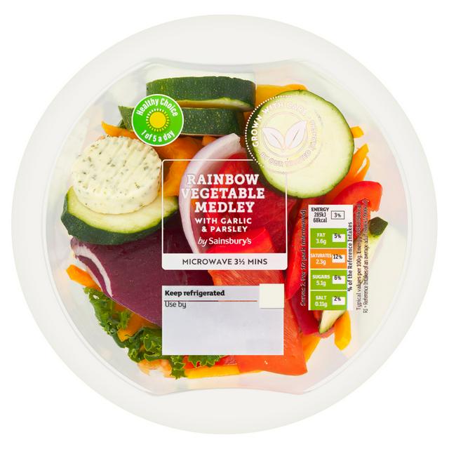 Sainsbury's Rainbow Vegetable Medley 260g