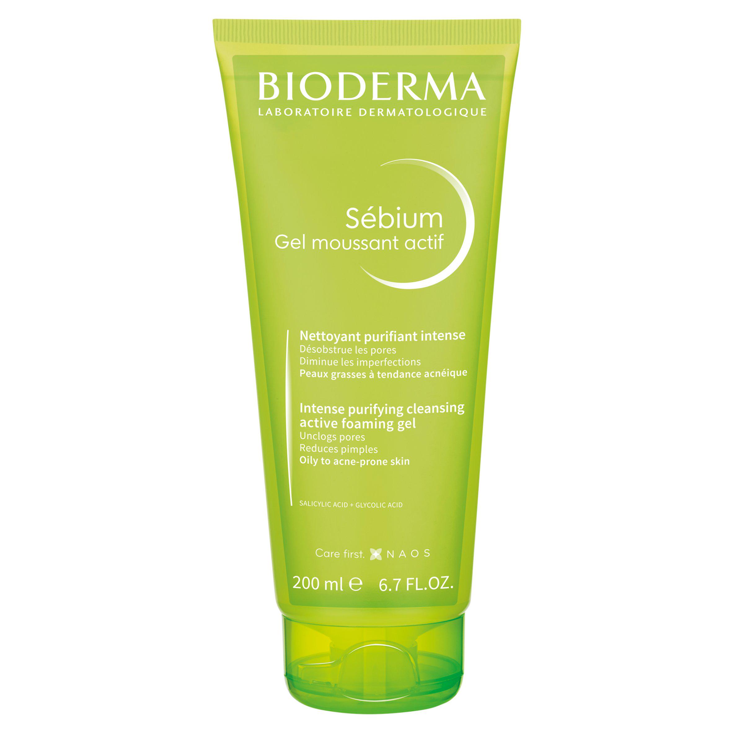 Bioderma Sebium Intense Purifying Cleansing Active Foaming Gel 200ml