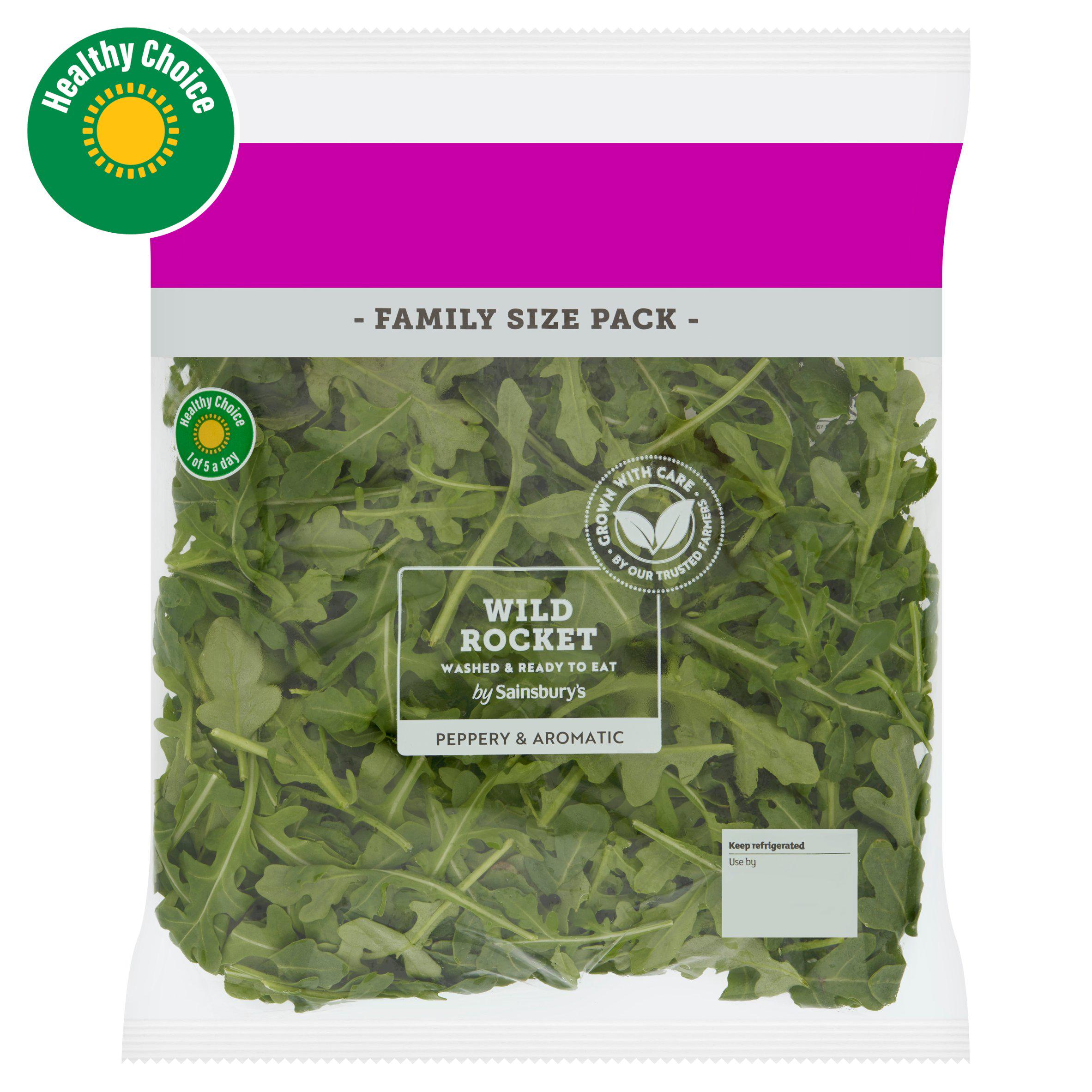 Sainsbury's Wild Rocket 120g