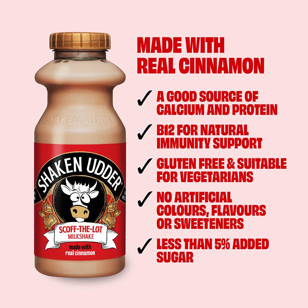 Shaken Udder Scoff the Lot Milkshake 330ml thumbnail 2