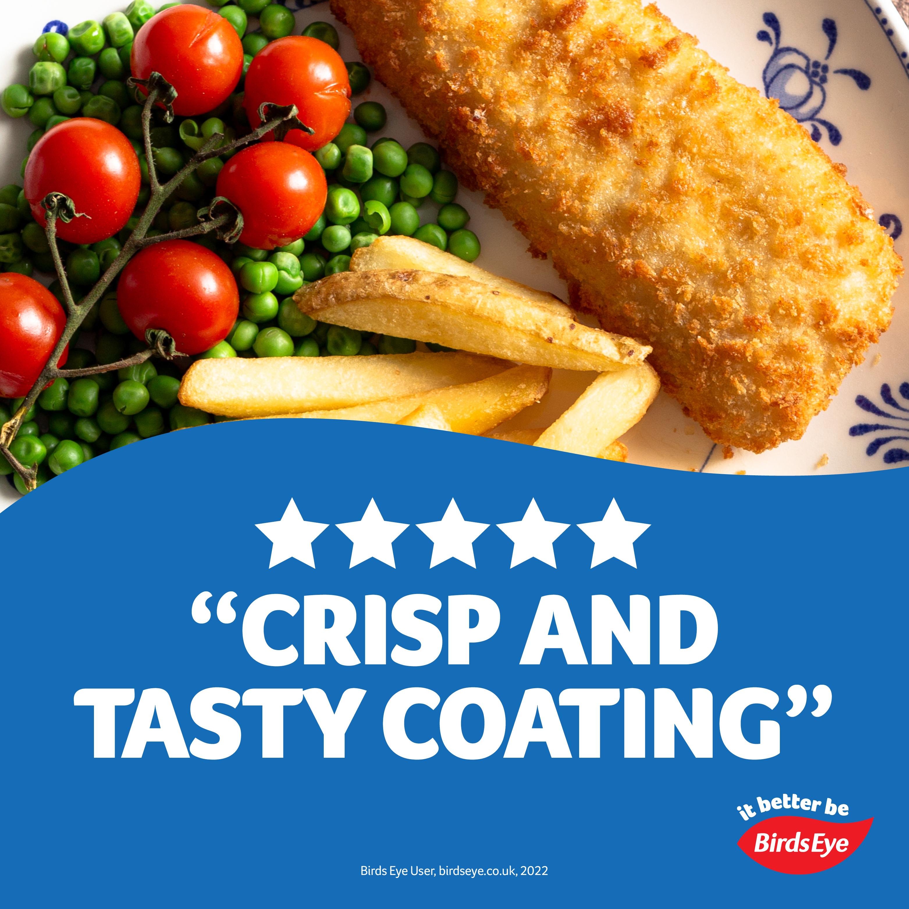 Birds Eye Breaded Cod Fillets x4 400g thumbnail 3
