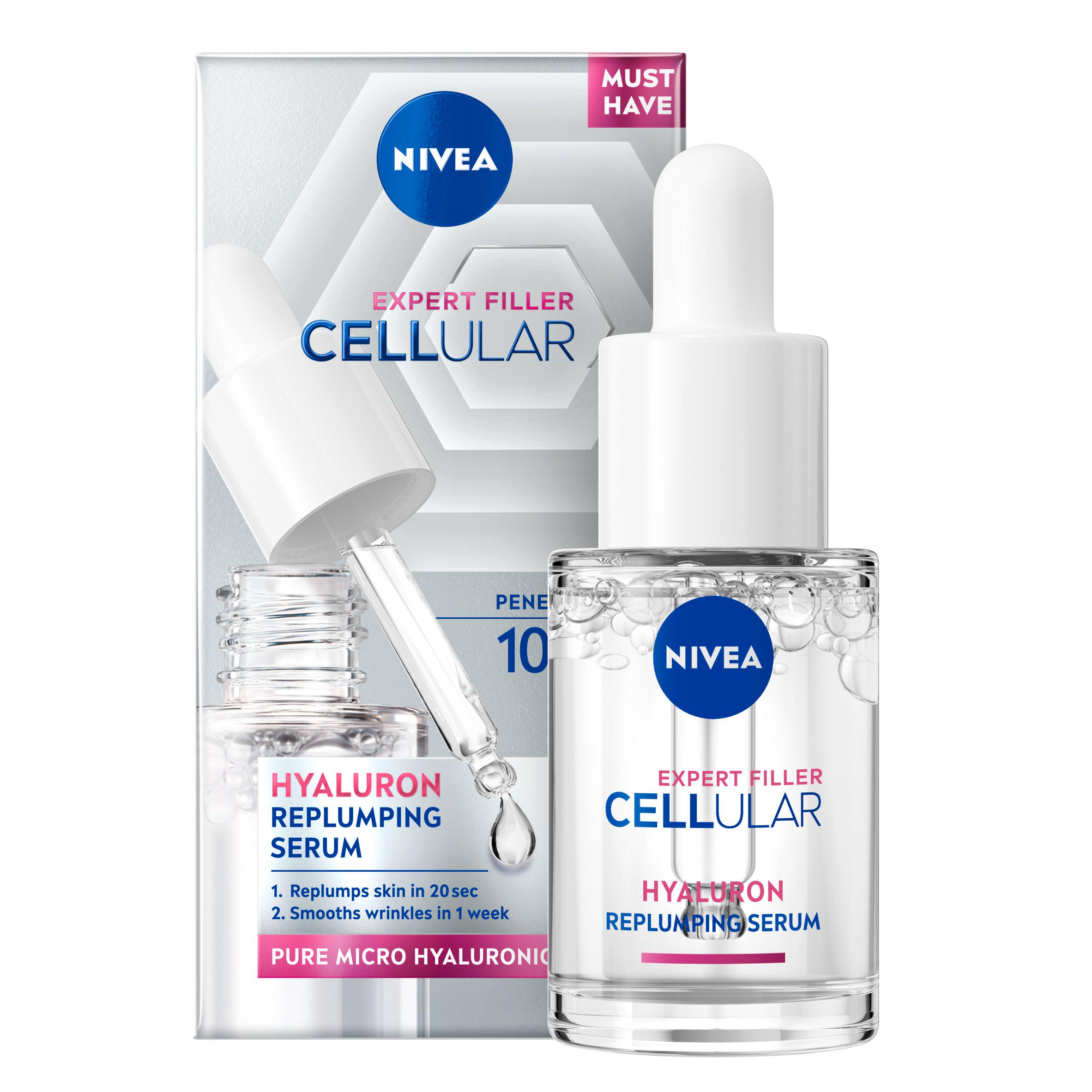 Nivea Expert Filler Cellular Hyaluron Replumping Serum 15ml