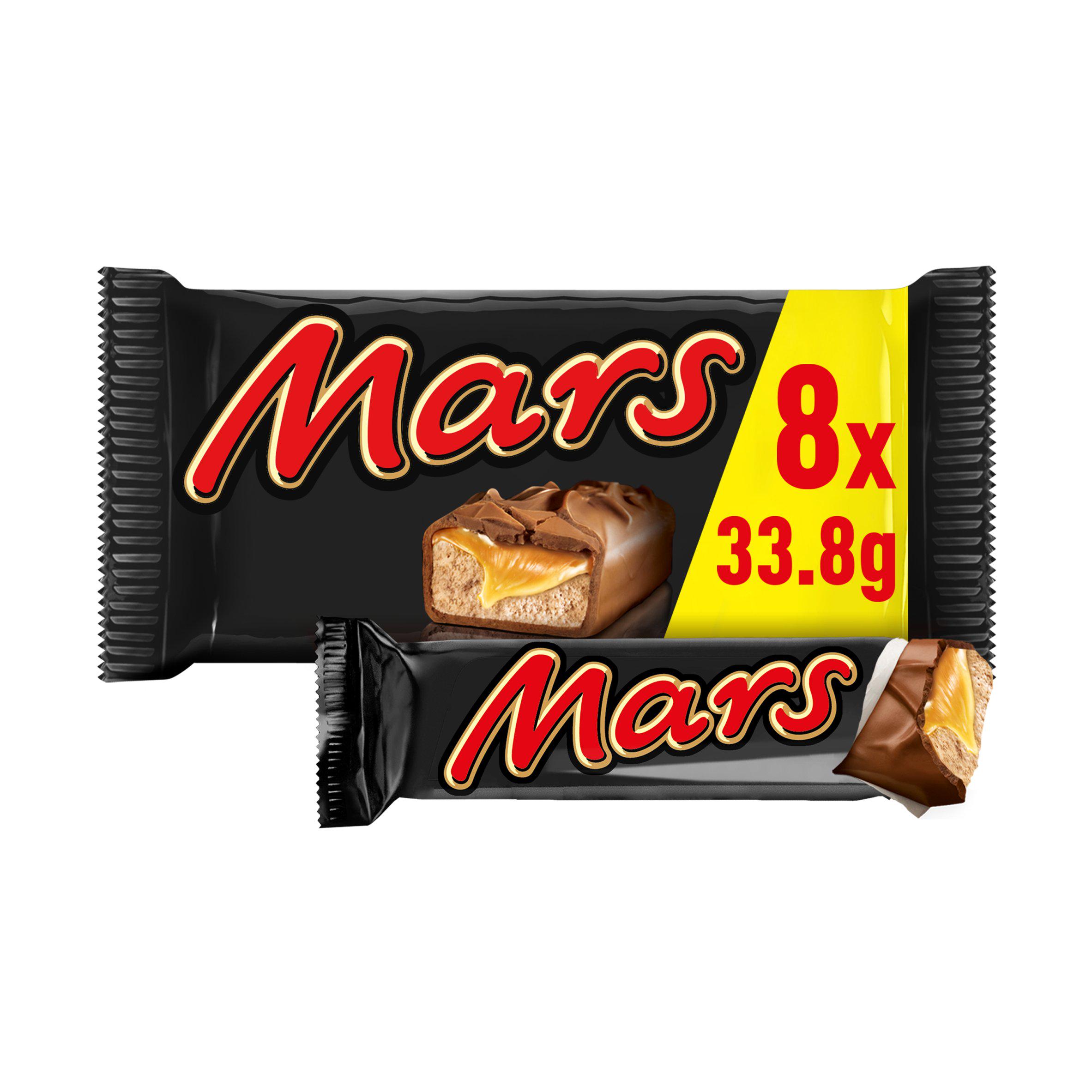 Mars Caramel, Nougat & Milk Chocolate Snack Size Bars Multipack