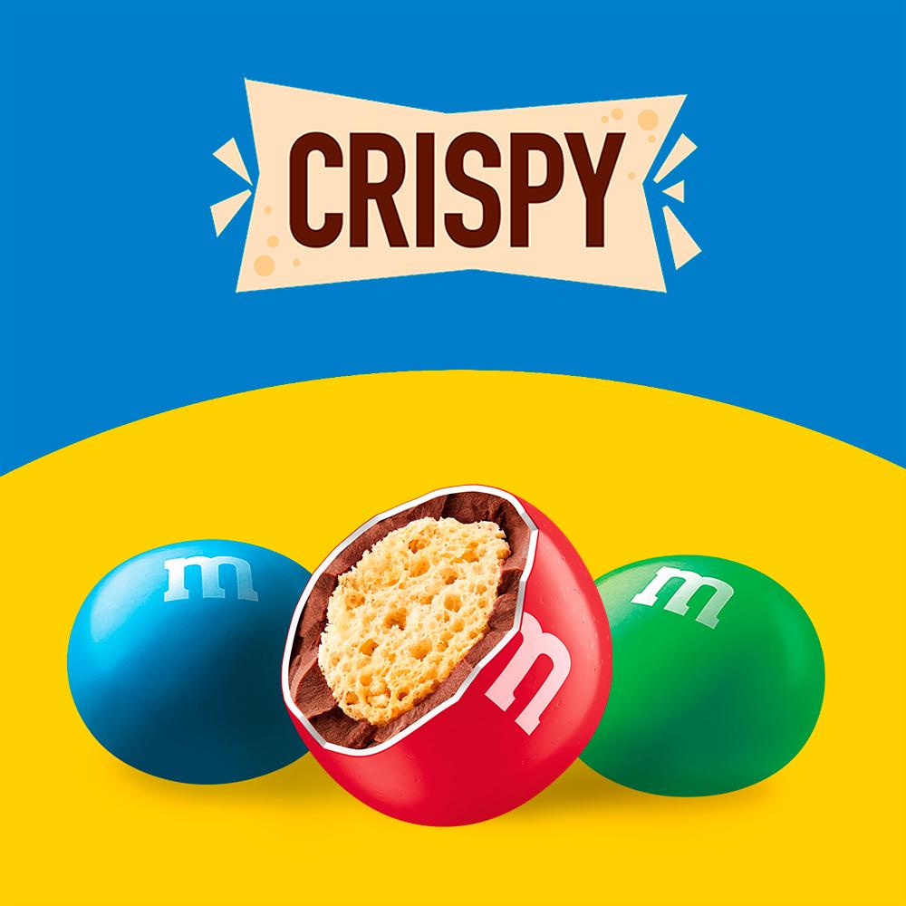 M&M's Crispy Chocolate More to Share Pouch Bag 187g thumbnail 3