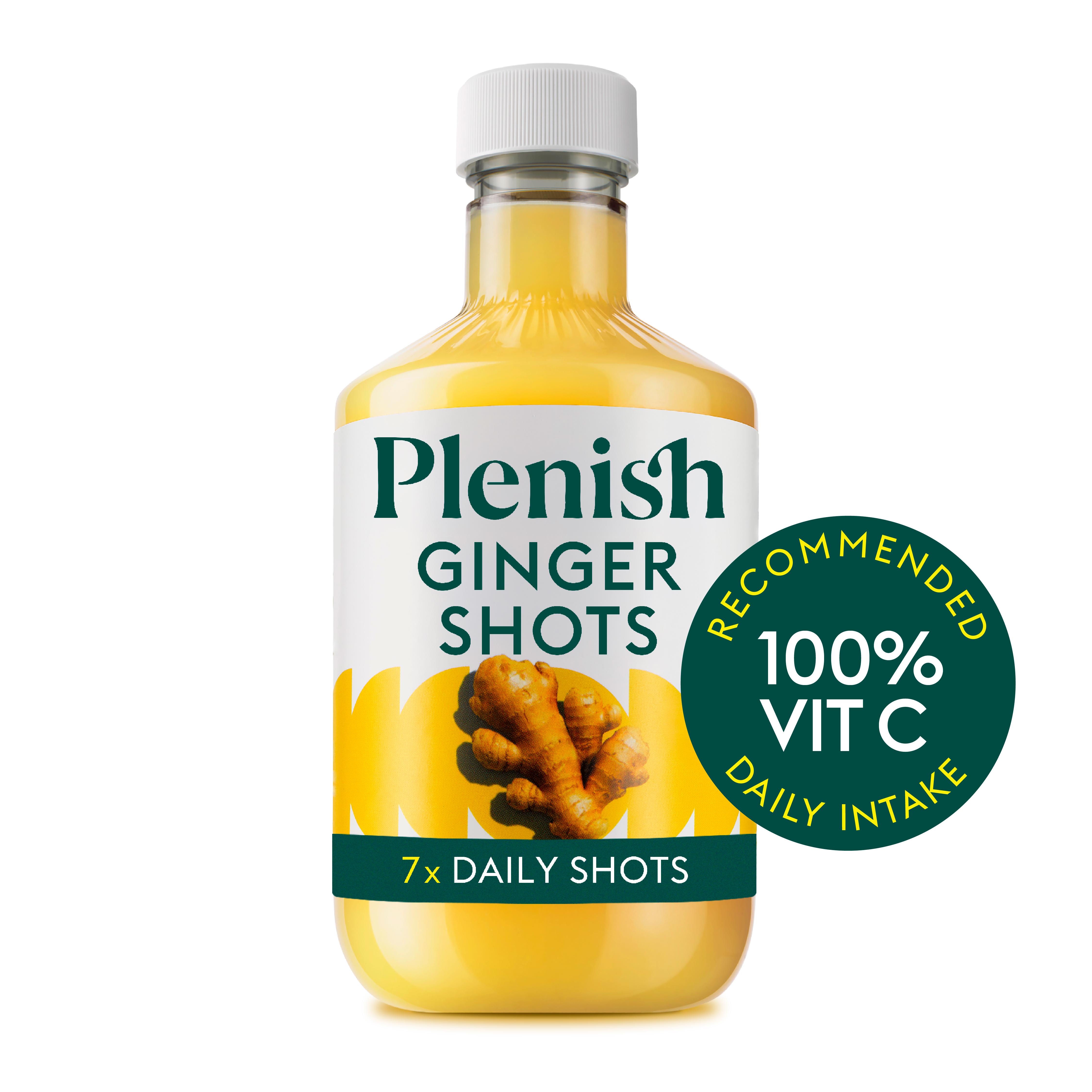 Plenish 7 x Shots Ginger Vitamin C Dosing Bottle 420ml thumbnail 2