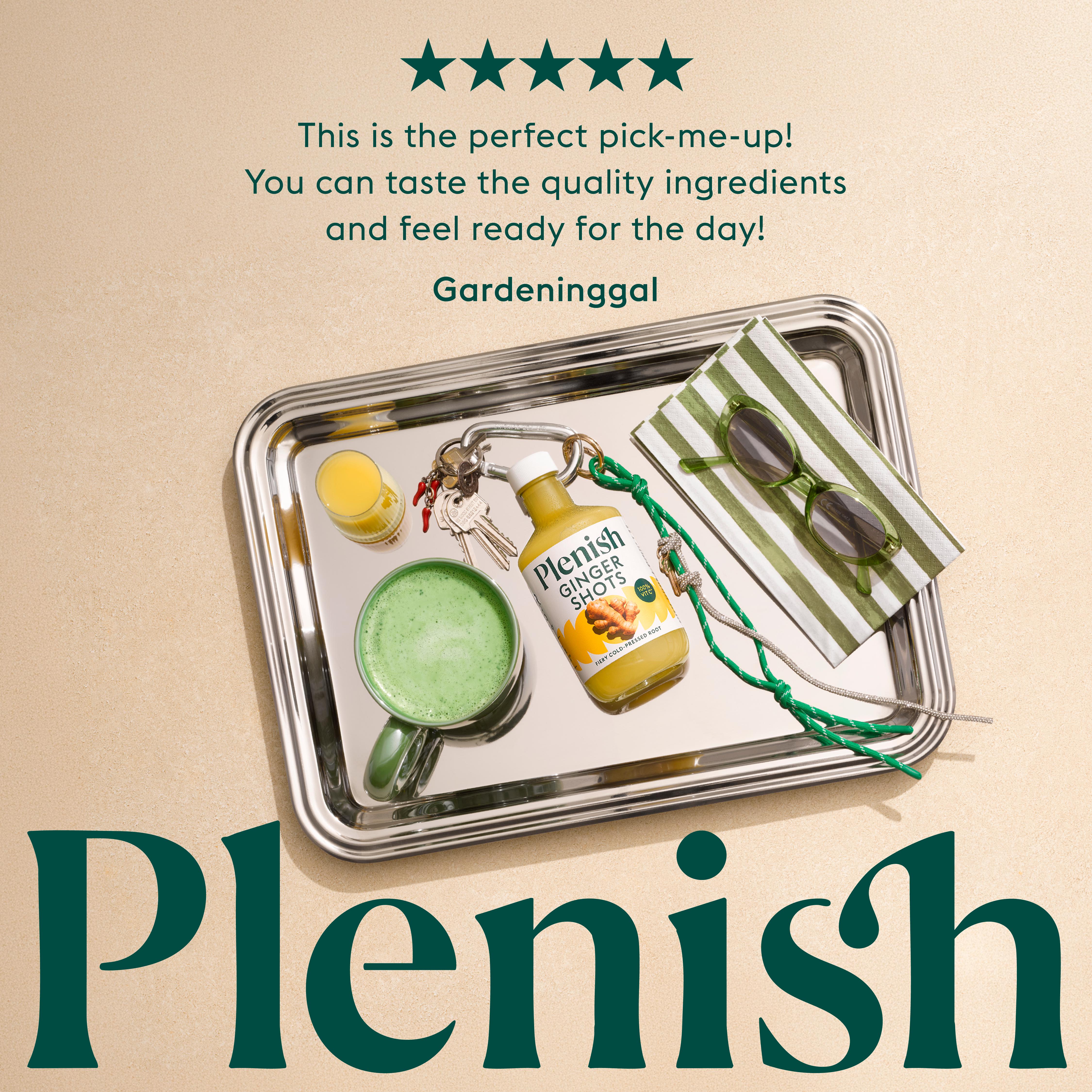 Plenish 7 x Shots Ginger Vitamin C Dosing Bottle 420ml thumbnail 5