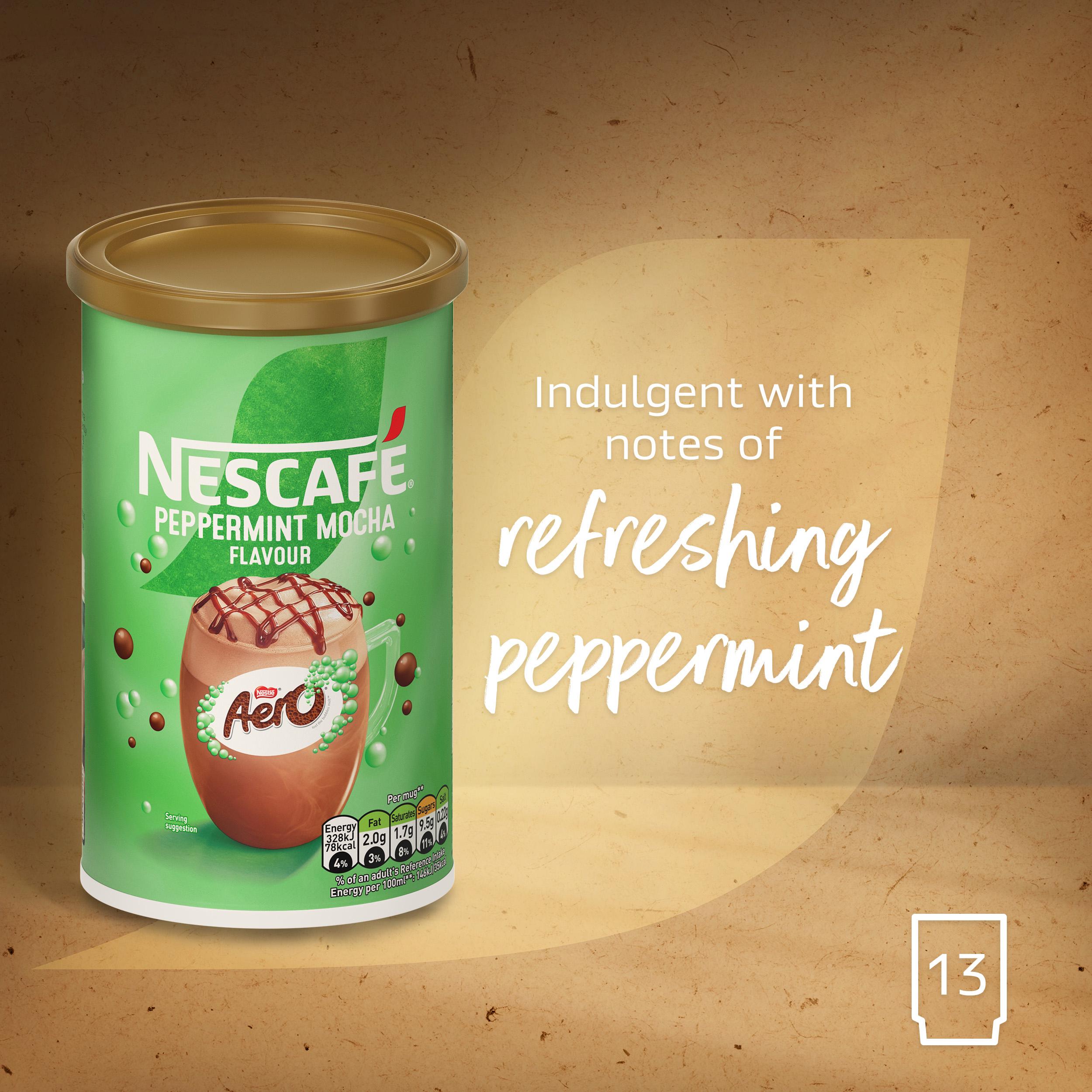 Nescafe Aero Peppermint Mocha Coffee Tub 250g thumbnail 2