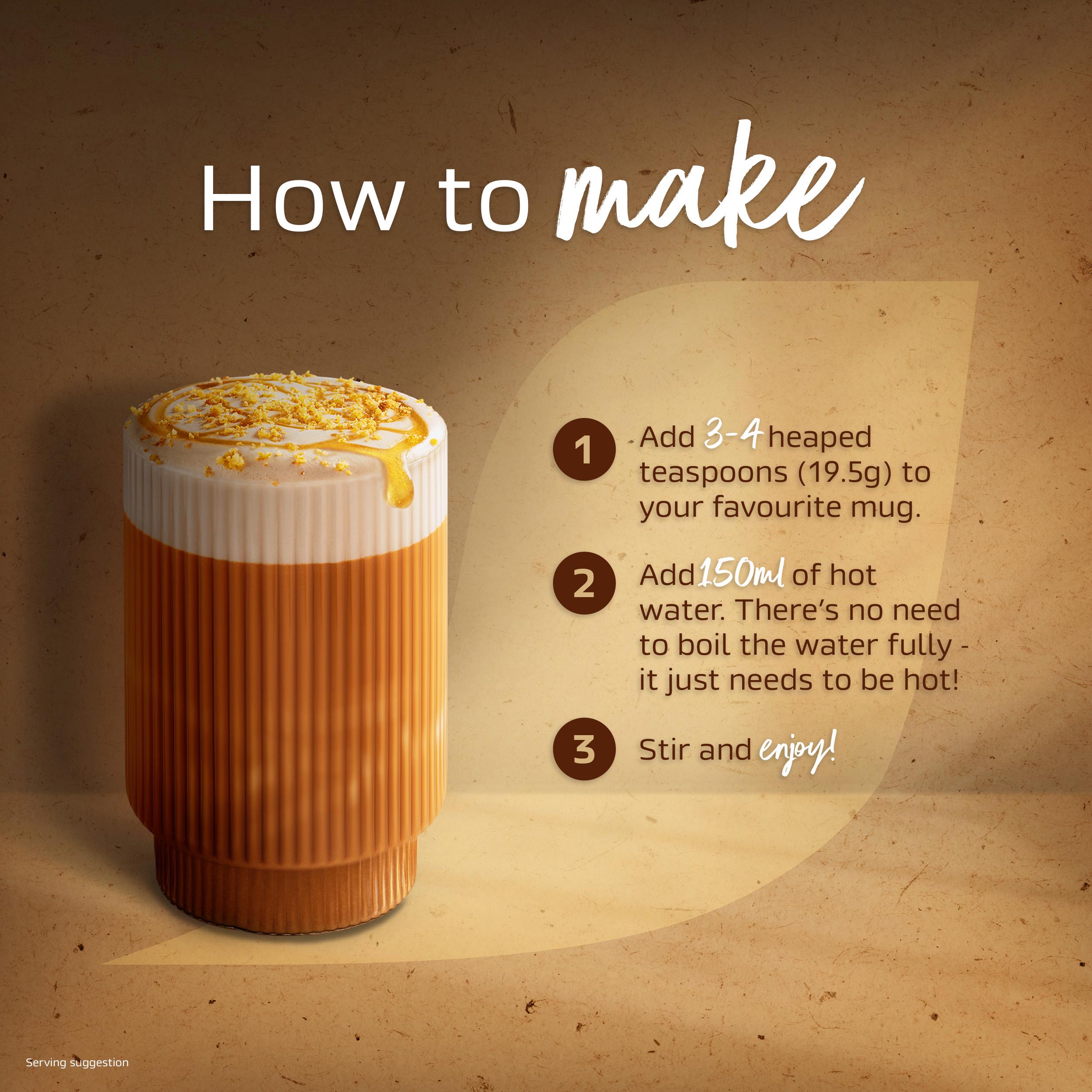 Nescafe Vanilla Cookie Dough Latte Coffee Tub 260g thumbnail 4