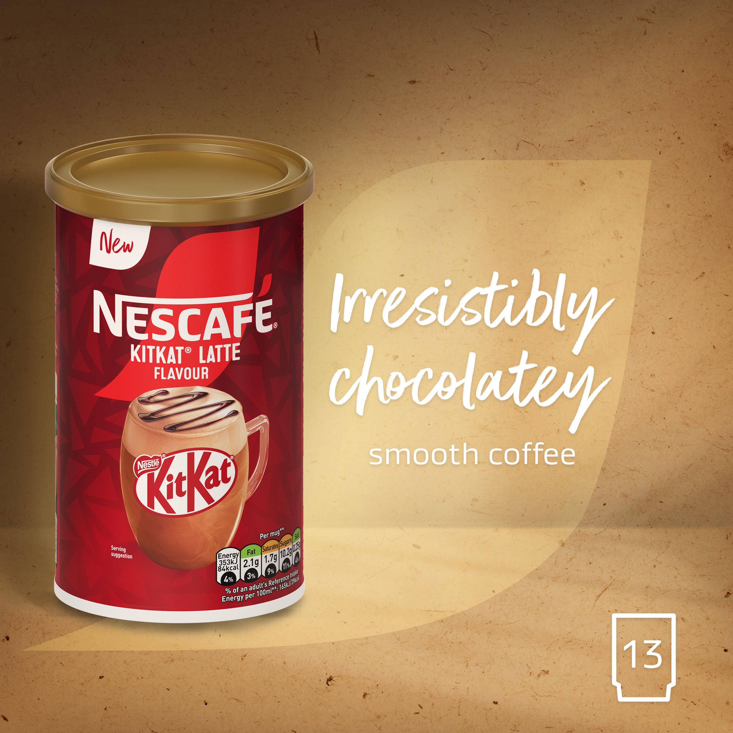 Nescafe KitKat Latte Coffee Tub 273g thumbnail 2