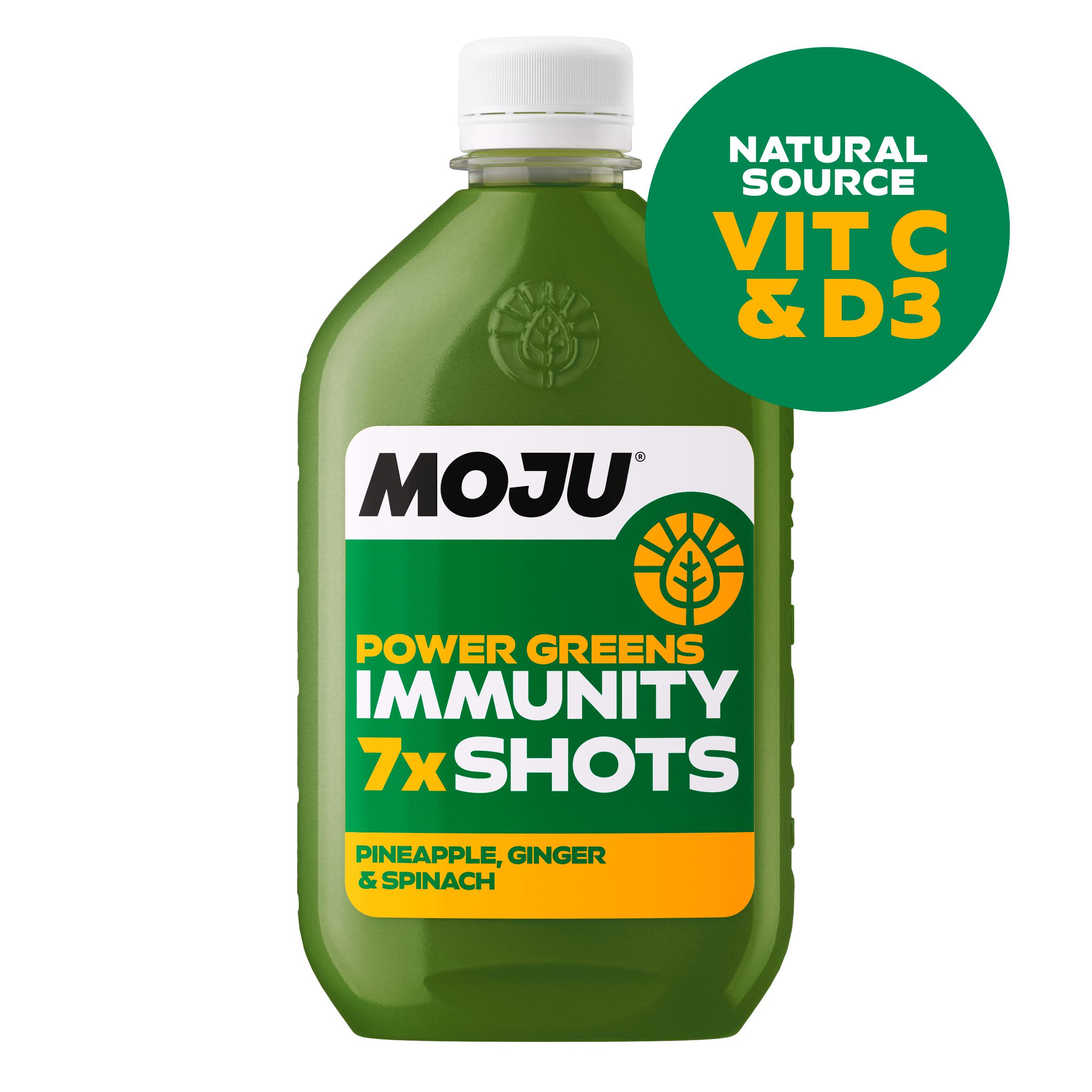 MOJU Power Greens Immunity Shots x7 420ml thumbnail 2