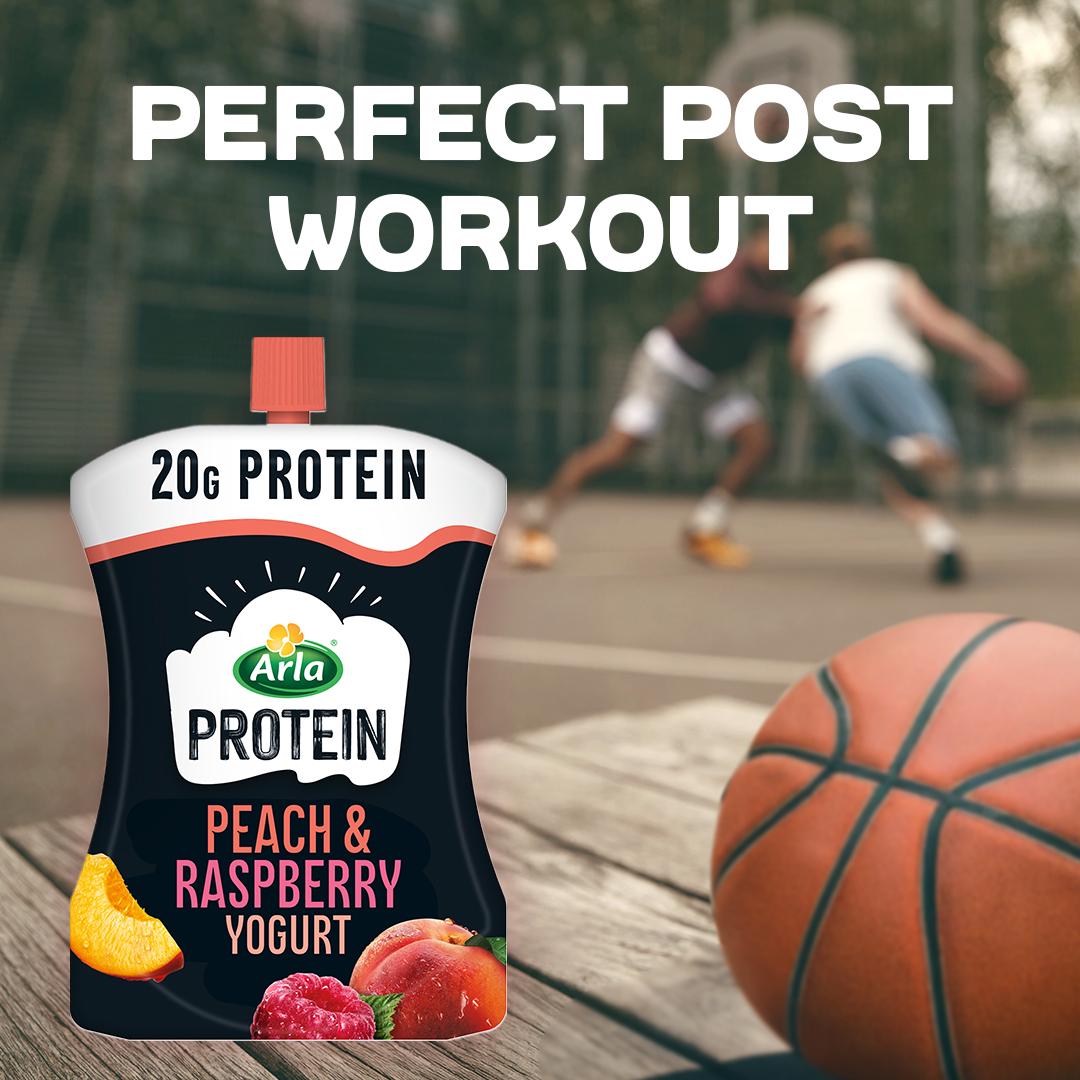 Arla Protein Peach & Raspberry Yogurt 200g thumbnail 5