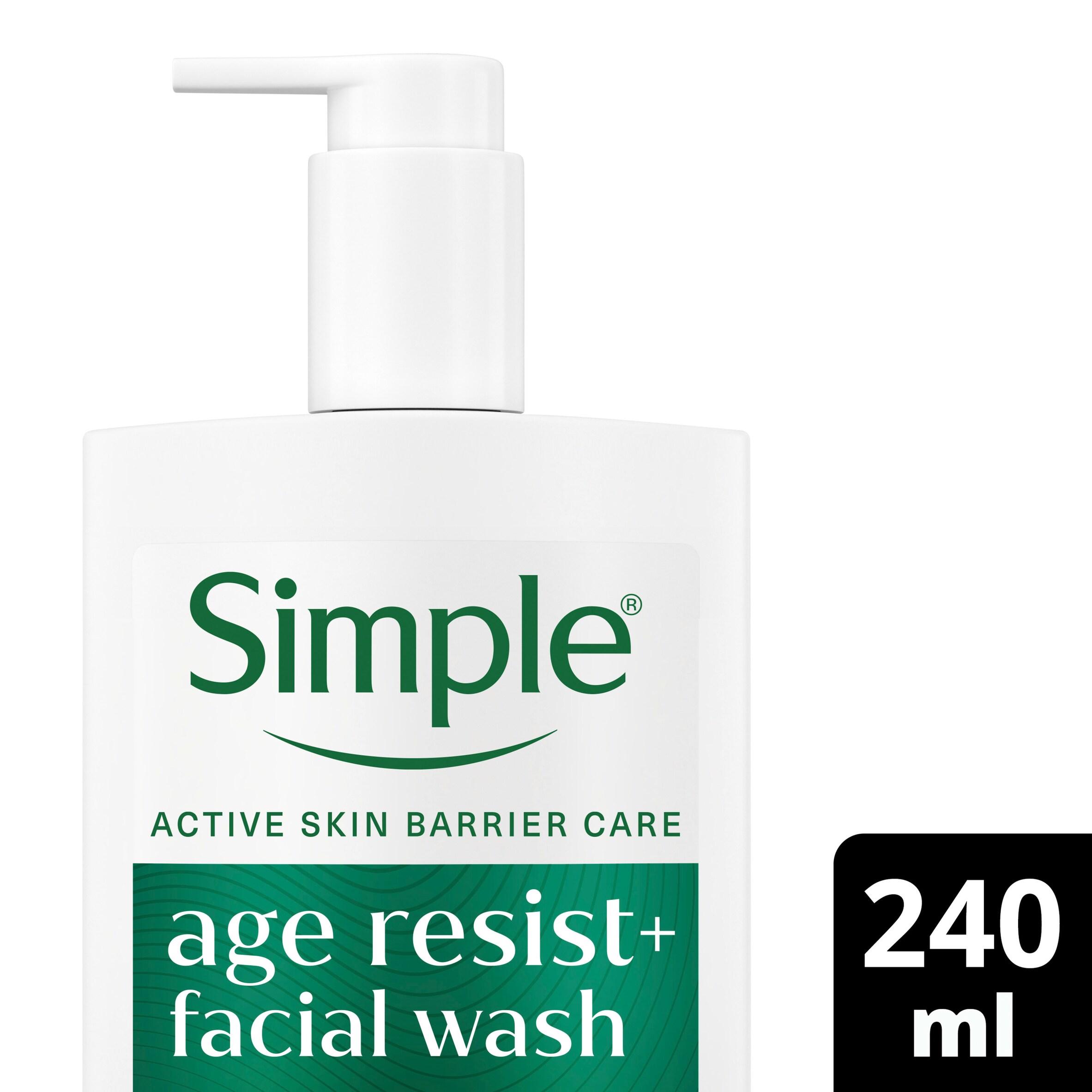 Simple Facial Cleanser Age Resist+ 240ml thumbnail 2