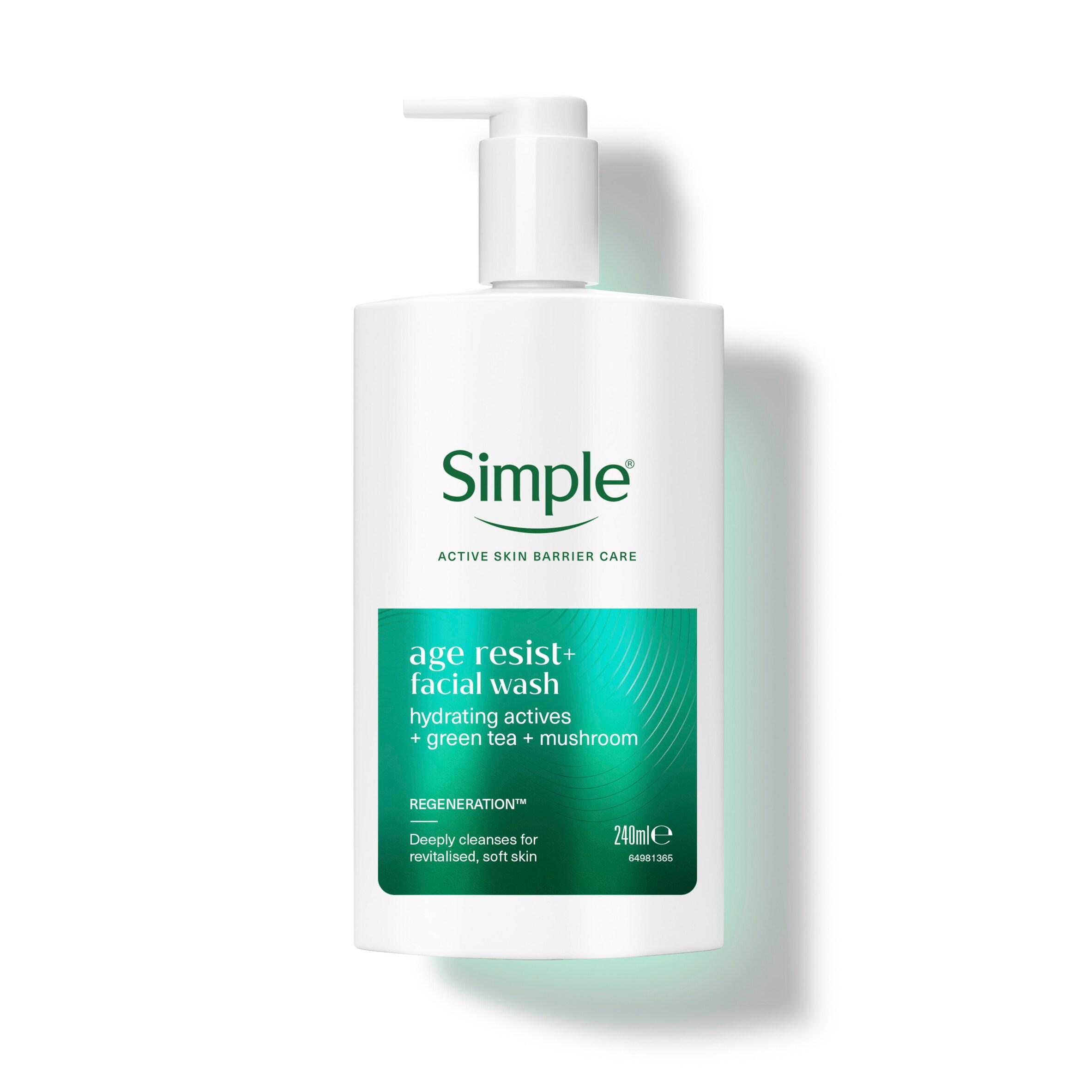 Simple Facial Cleanser Age Resist+ 240ml thumbnail 3