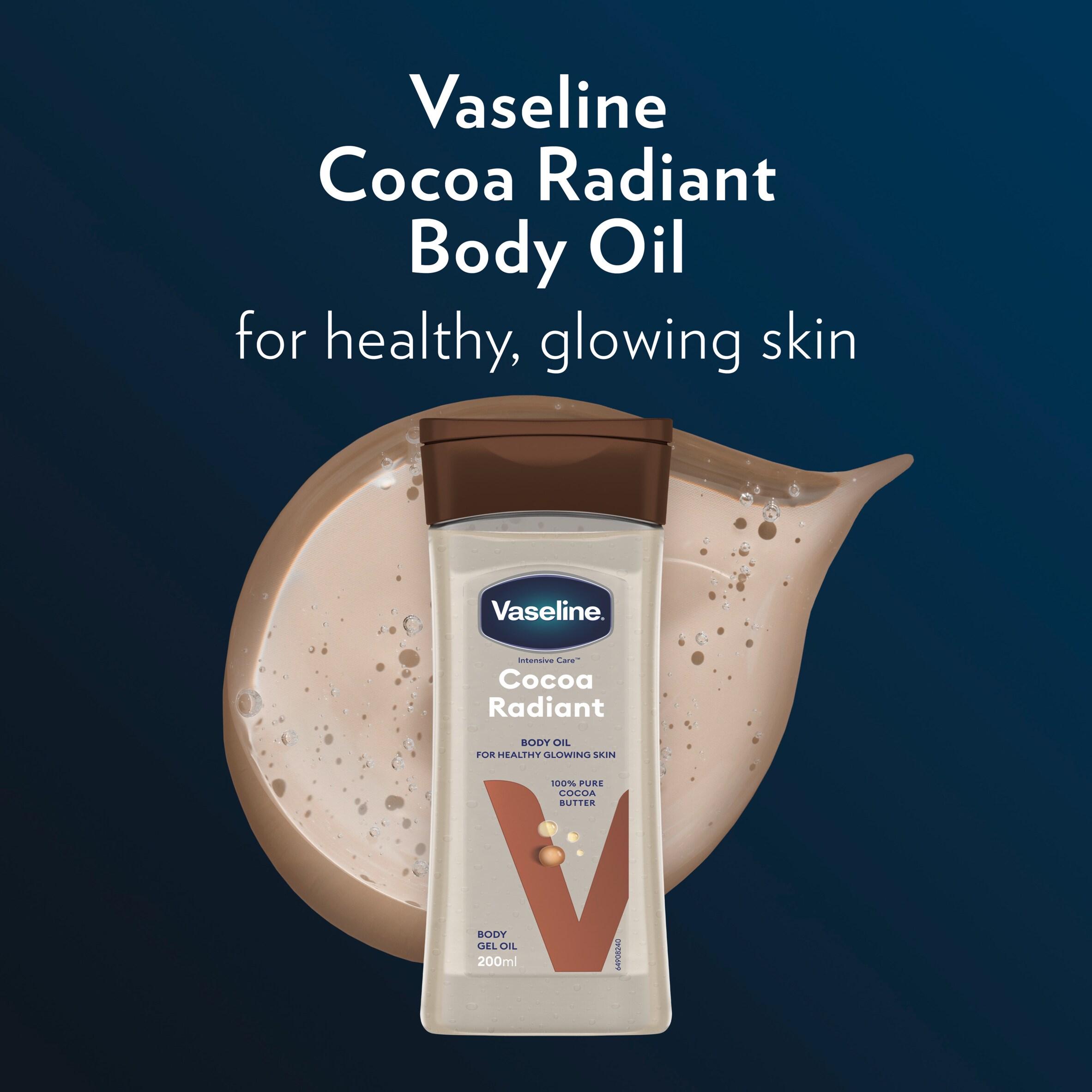 Vaseline Intensive Care Body Oil Cocoa Radiant 200ml thumbnail 6