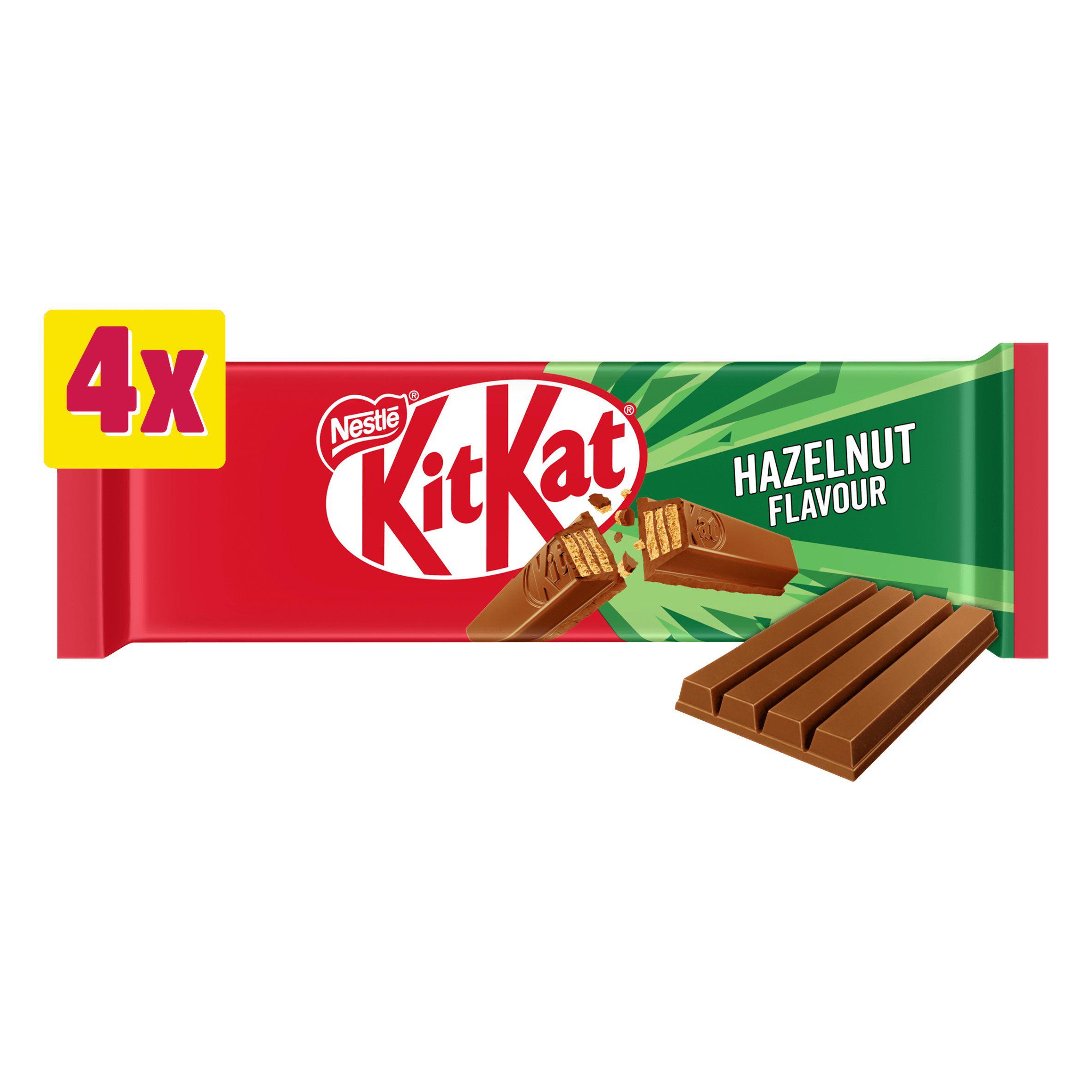 KitKat Hazelnut Flavour 4 x 41.5g (166g)
