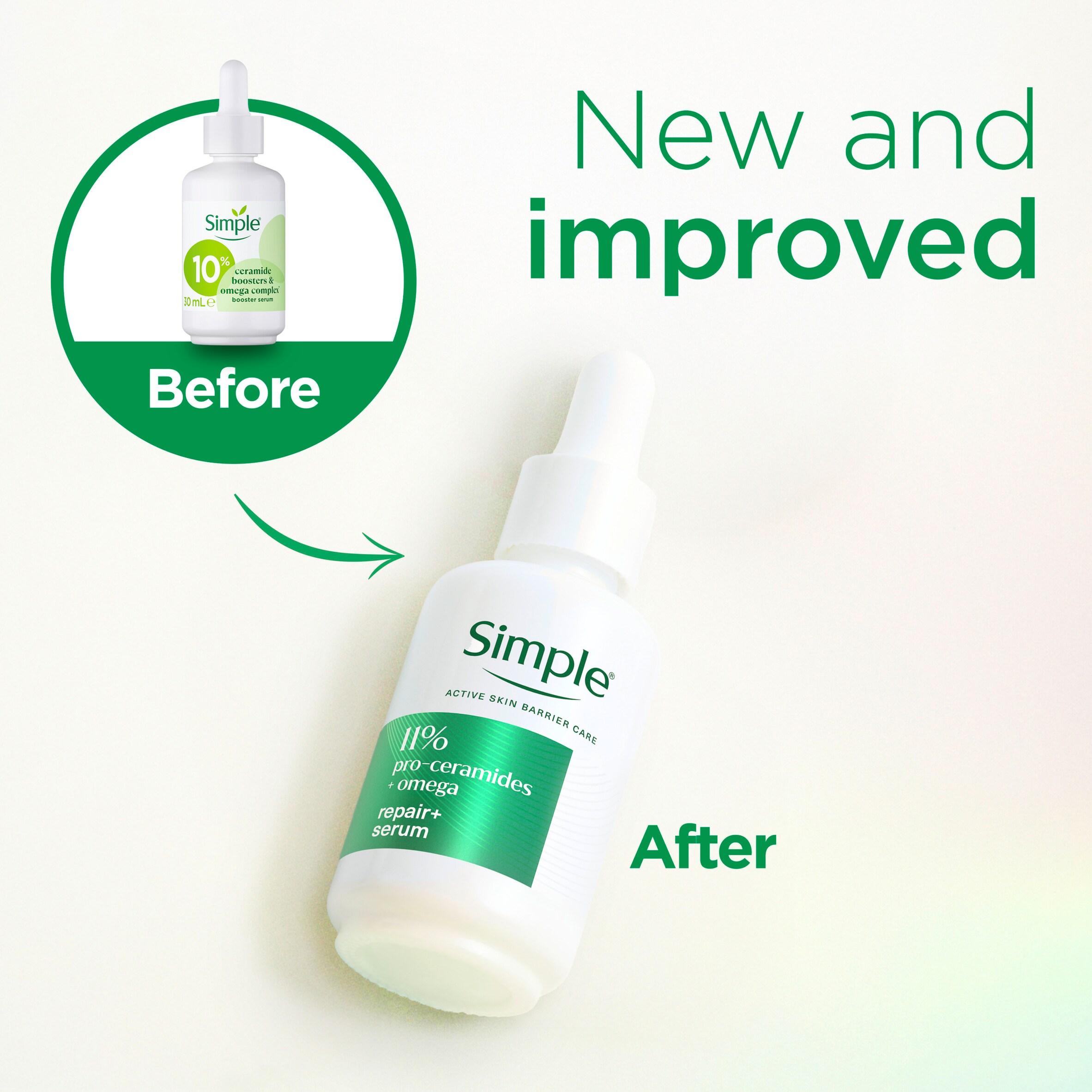 Simple 30ml Repair+ 11% Pro Ceramides + Omega Serum thumbnail 6